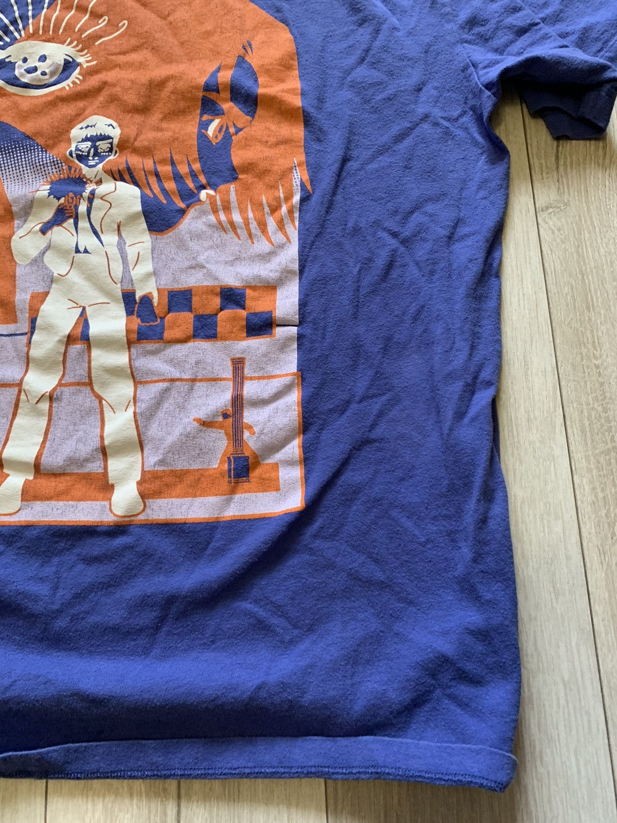 Edwin × Japanese Brand × Vintage Edwin Ninkyo Eiga T-Shirt - Dazzling Blue Size US L / EU 52-54 / 3 - 2 Thumbnail