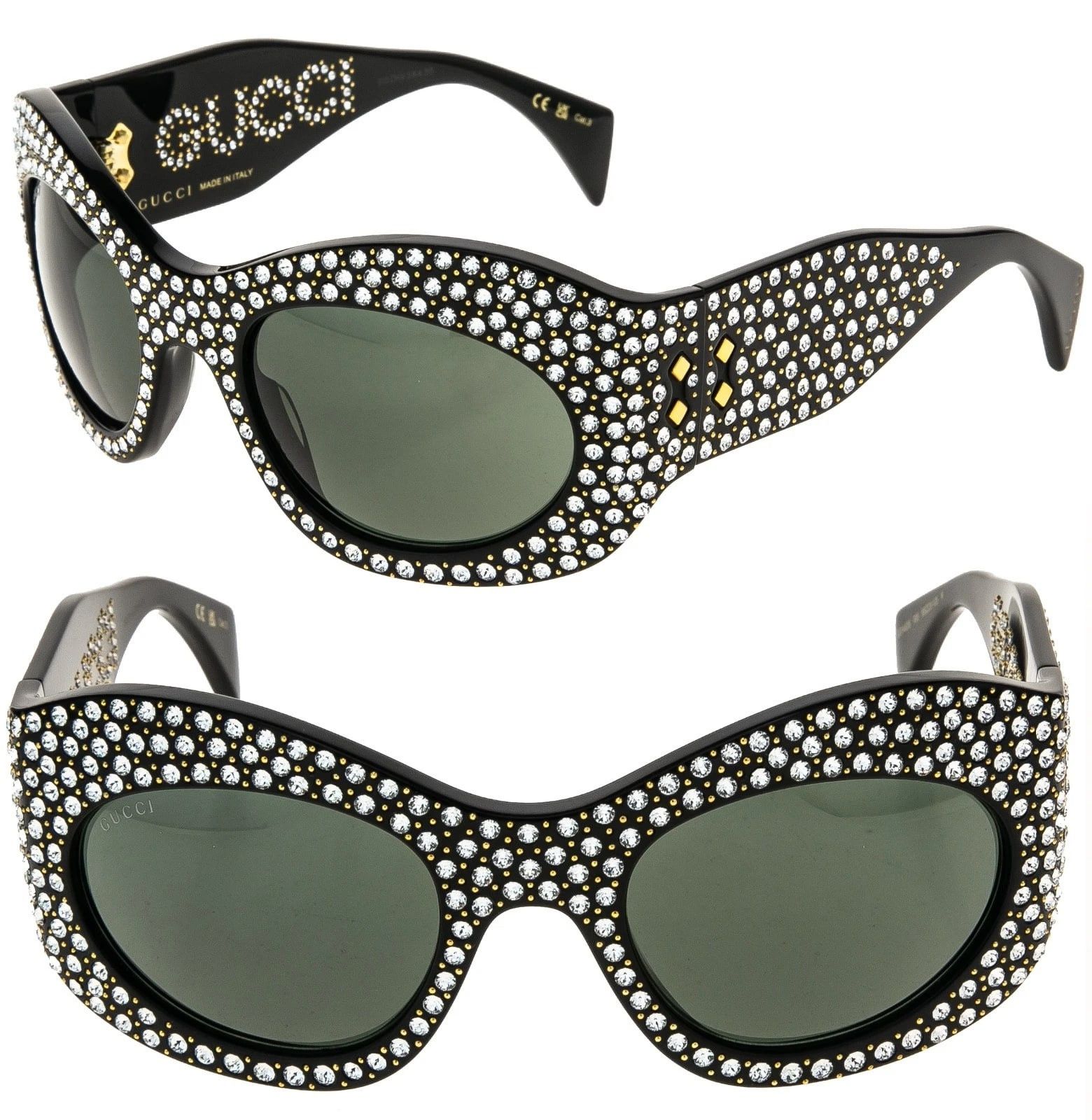 Gucci GUCCI HOLLYWOOD 1463 Black Bold Gg1463S 005 Sunglasses Size ONE SIZE - 1 Thumbnail