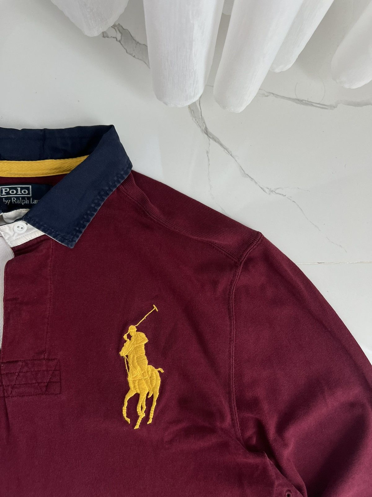 Polo Ralph Lauren 00’s POLO RALPH LAUREN OLD MONEY Y2K LONGSLEEVE POLO VINTAGE Size US XL / EU 56 / 4 - 3 Thumbnail