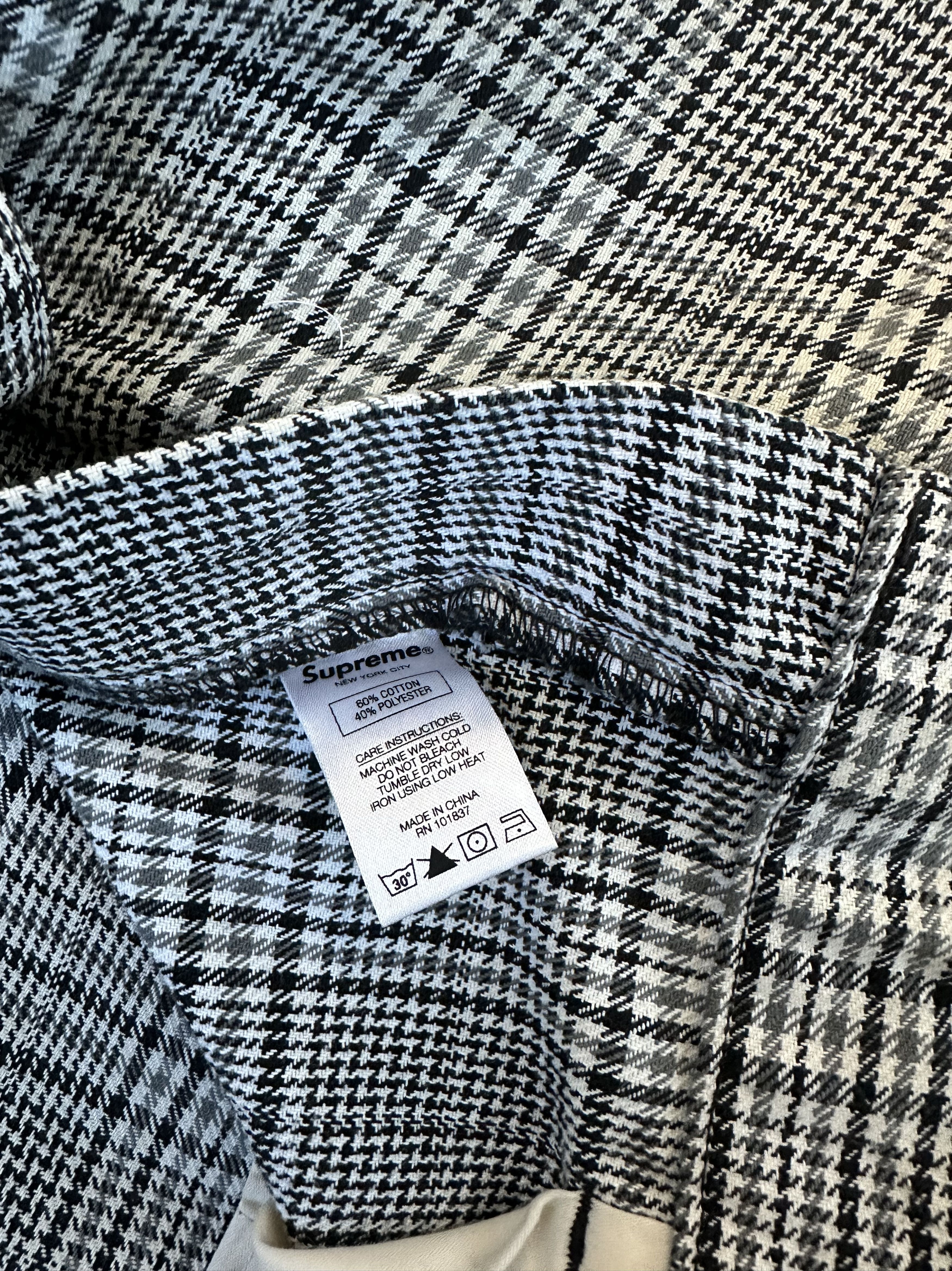 Supreme FINAL DROP Plaid Work Pants SS19 Size US 32 / EU 48 - 7 Thumbnail