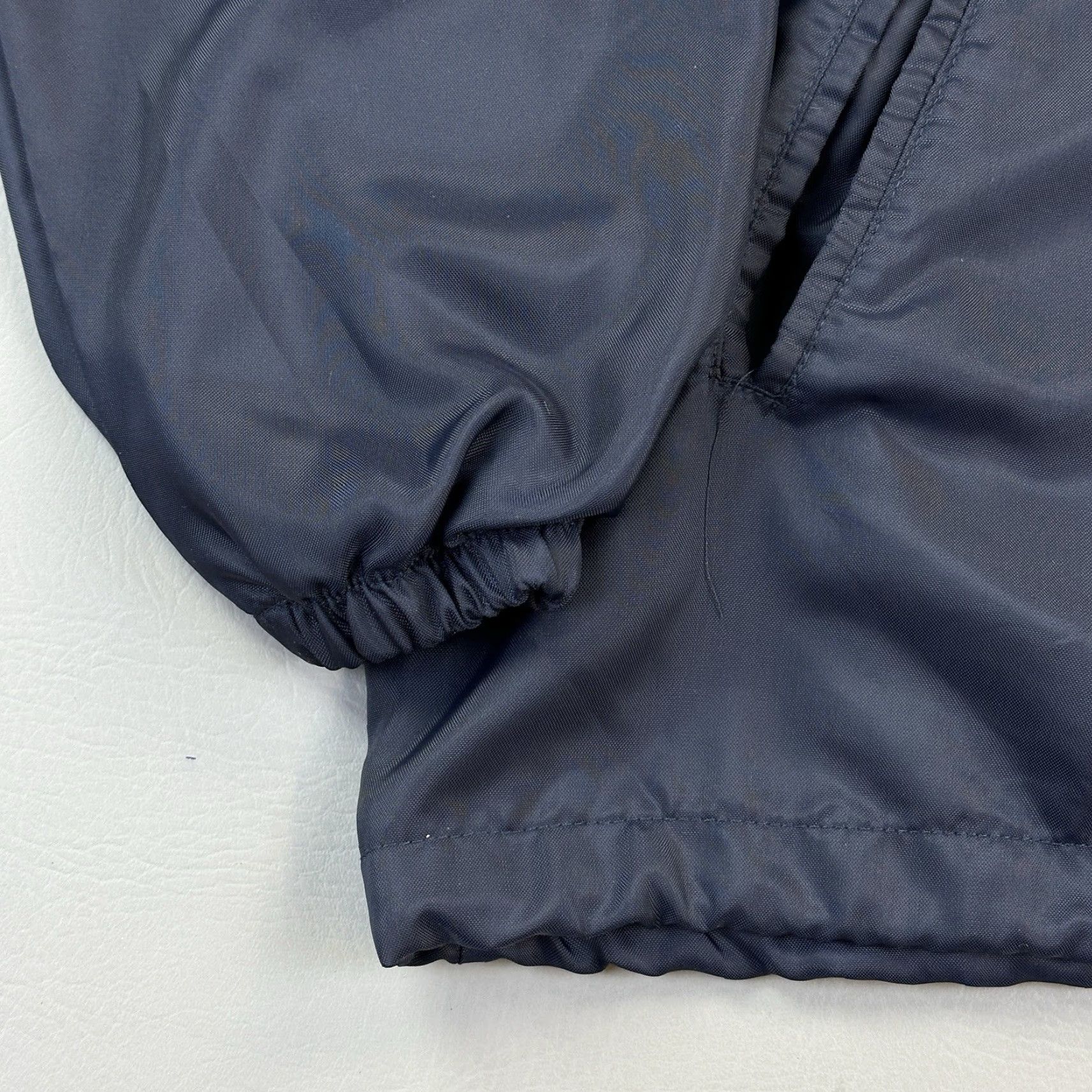 Vintage VINTAGE Canada Sportswear Jacket Mens Large Fleece Lined Snap Front Tobacco Blue 90s Retro Bomber Coat/Jacket Mens Size US L / EU 52-54 / 3 - 2 Thumbnail