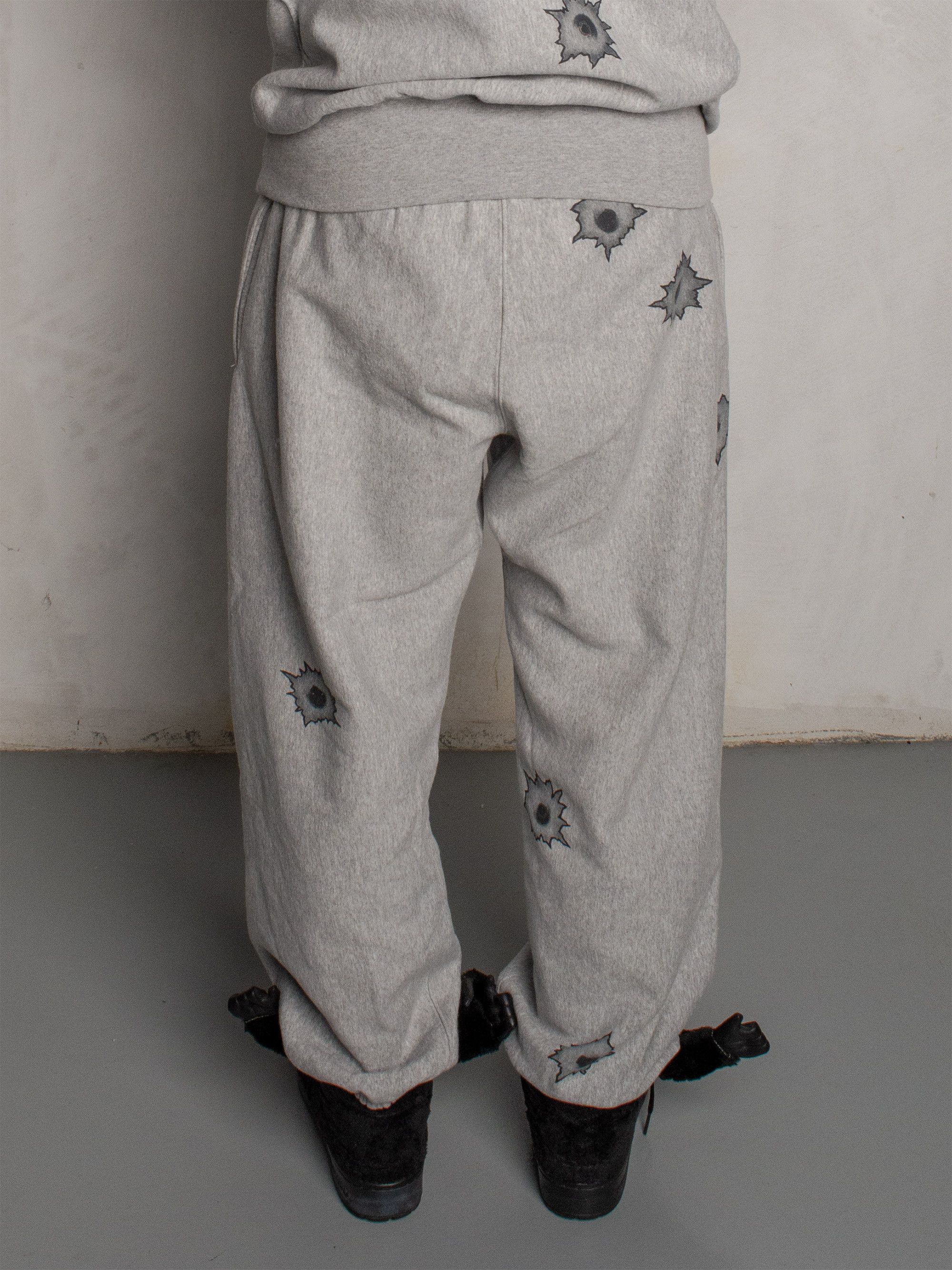 Adidas × Jeremy Scott adidas Originals by Jeremy Scott A/W 2011 Bullet Sweatpants Size US 32 / EU 48 - 4 Thumbnail