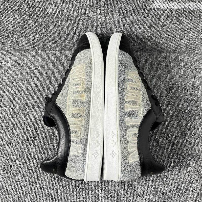 Louis Vuitton Louis Vuitton Comfortable Low-Top Sneakers in Black and Gra Size US 8 / EU 41 - 6 Thumbnail