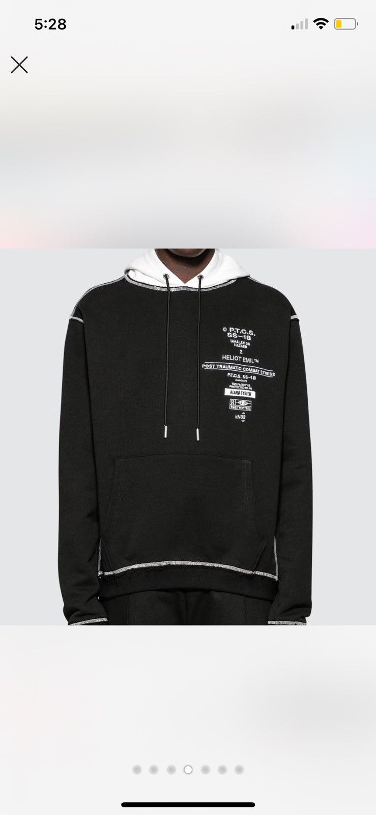 Heliot Emil Heliot Emil Contrast Hoodie Size US M / EU 48-50 / 2 - 1 Thumbnail