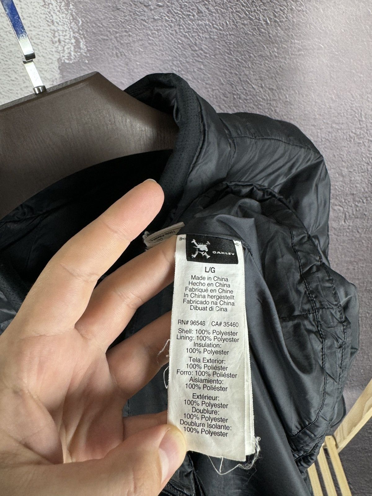 Oakley Oakley Quilted Thermal Functional system jacket Size US L / EU 52-54 / 3 - 7 Thumbnail