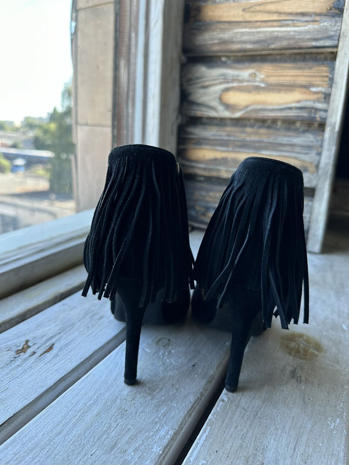 Japanese Brand × Miss Sixty Y2k Miss Sixty Heels vintage BAHO style boho rare luxury Size US 6 / IT 36 - 12 Thumbnail