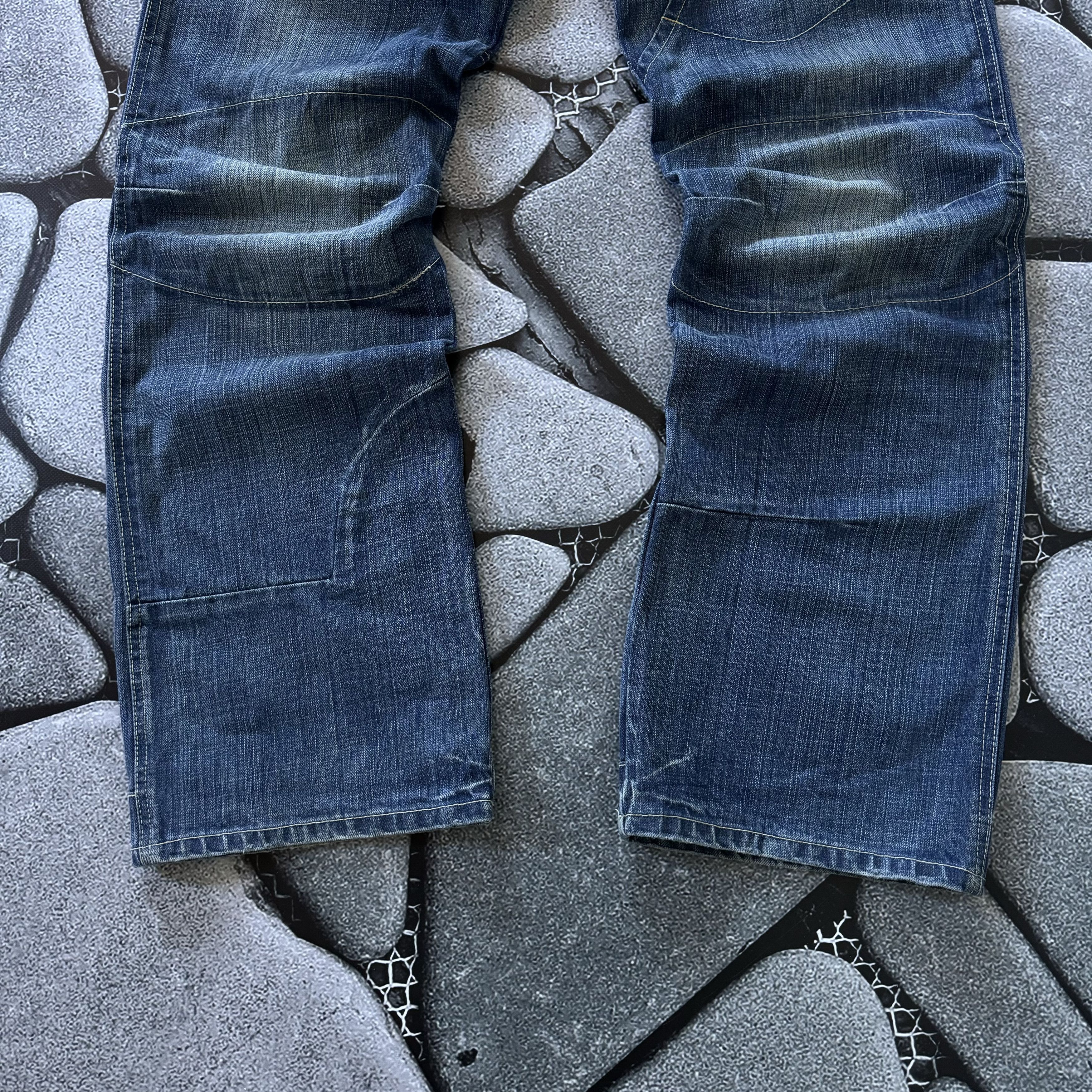 G STAR RAW NEW TRASH ELWOOD BAGGY JEANS FADED