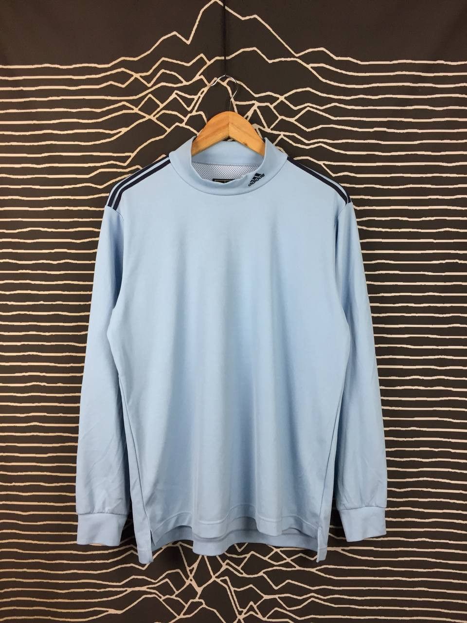 Adidas Adidas Golf Performance Training Mock Neck Long Sleeve Tee Size US L / EU 52-54 / 3 - 2 Thumbnail
