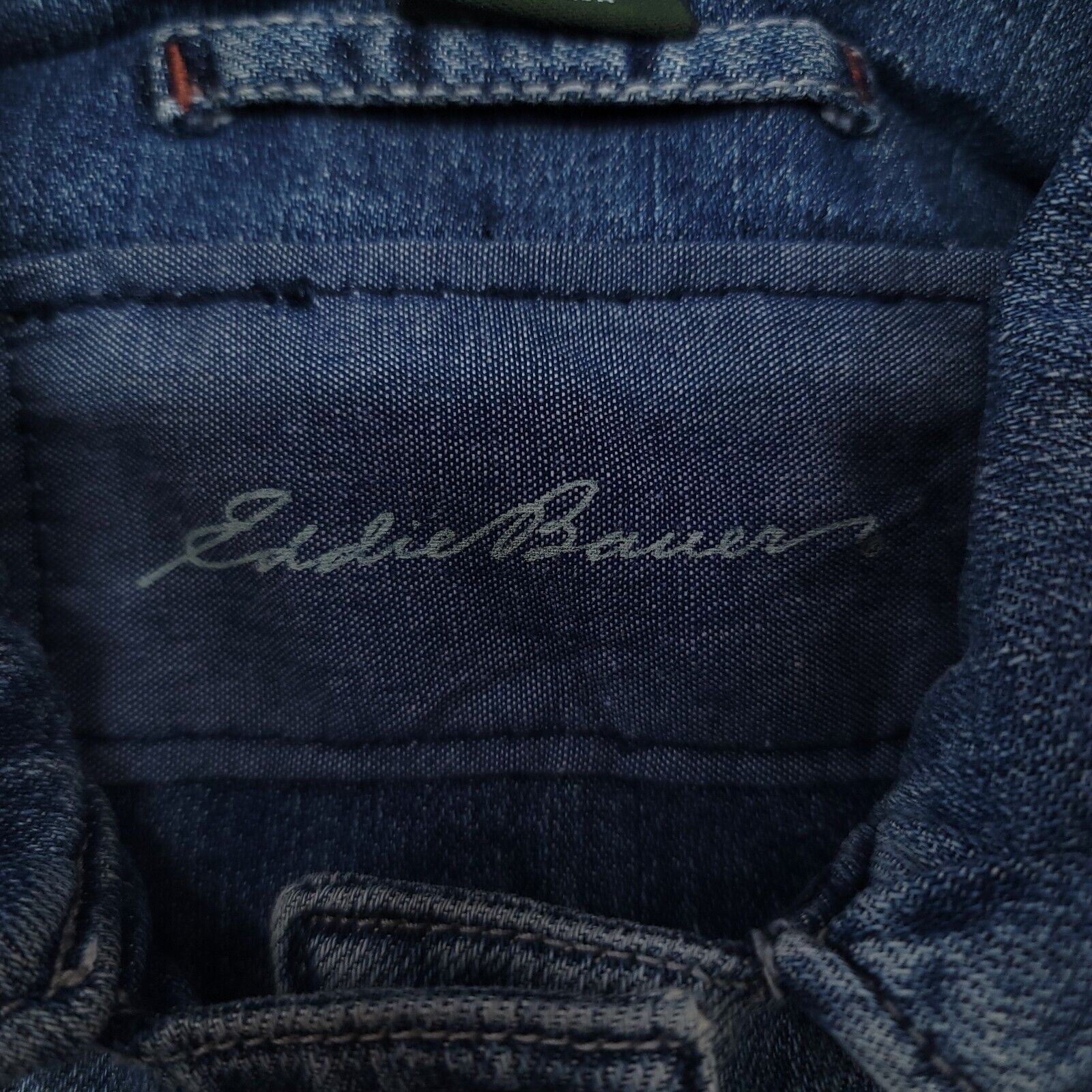 Eddie Bauer Eddie Bauer Button Up Casual Jean Jacket Womens Size S Blue Size S / US 4 / IT 40 - 4 Thumbnail