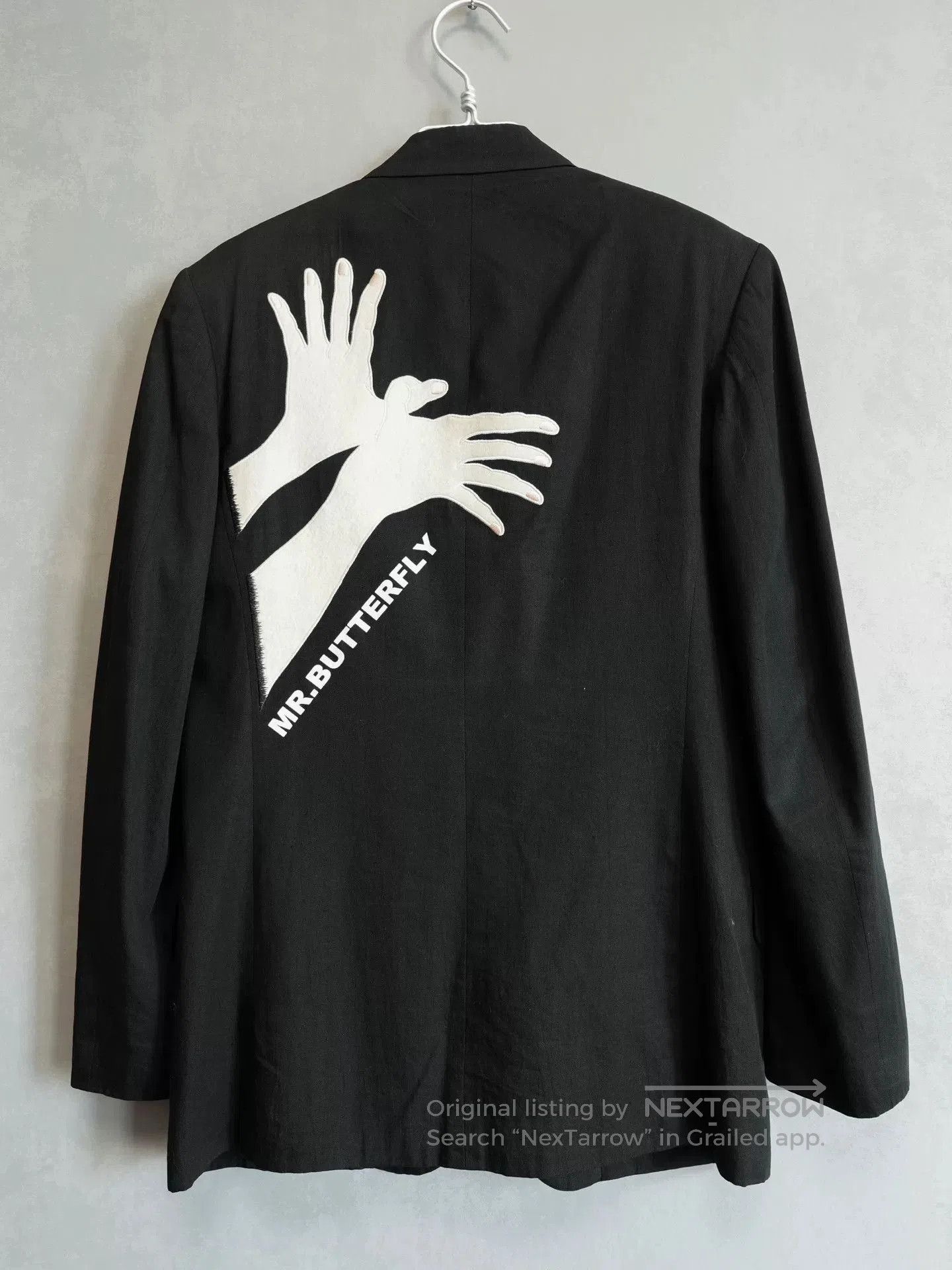 Yohji Yamamoto Yohji Yamamoto Butterfly Embroidered Jacket. Size US S / EU 44-46 / 1 - 1 Thumbnail