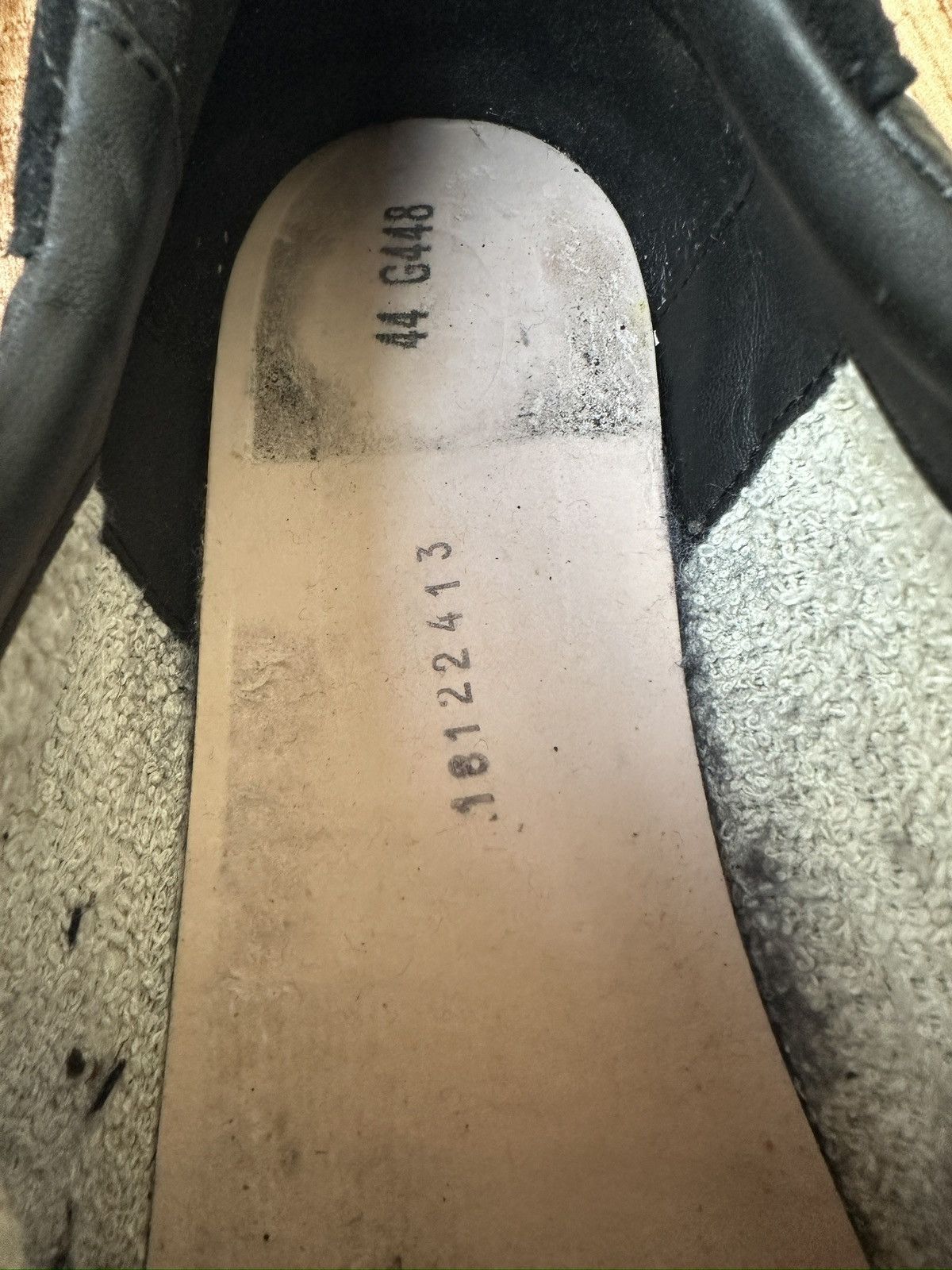 Golden Goose Golden Goose Superstar GGDB Black Leather Low Top Sneaks Size US 11 / EU 44 - 17 Thumbnail