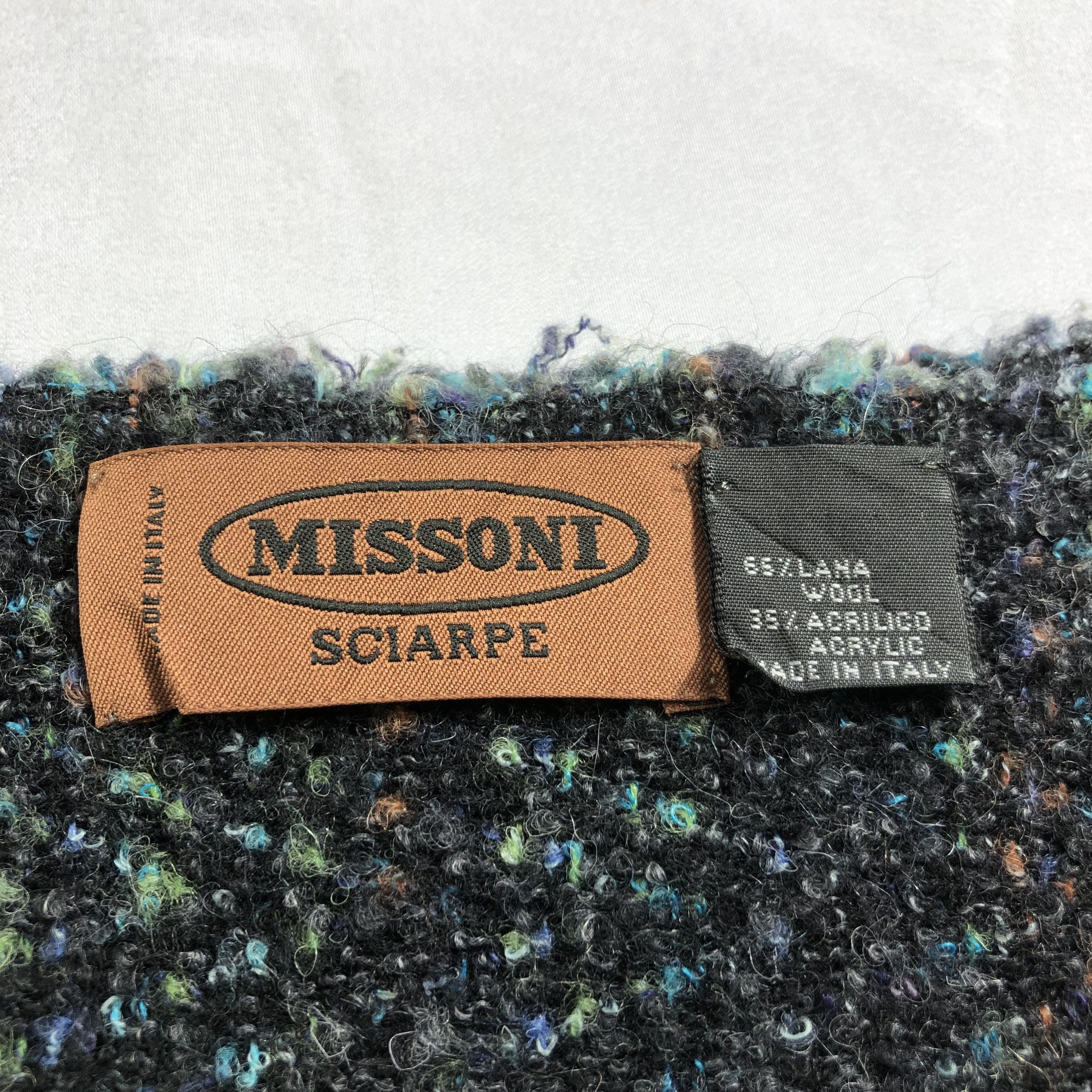 Missoni Missoni Wool Scarf Muffler Neckwear V2210 Size ONE SIZE - 4 Thumbnail