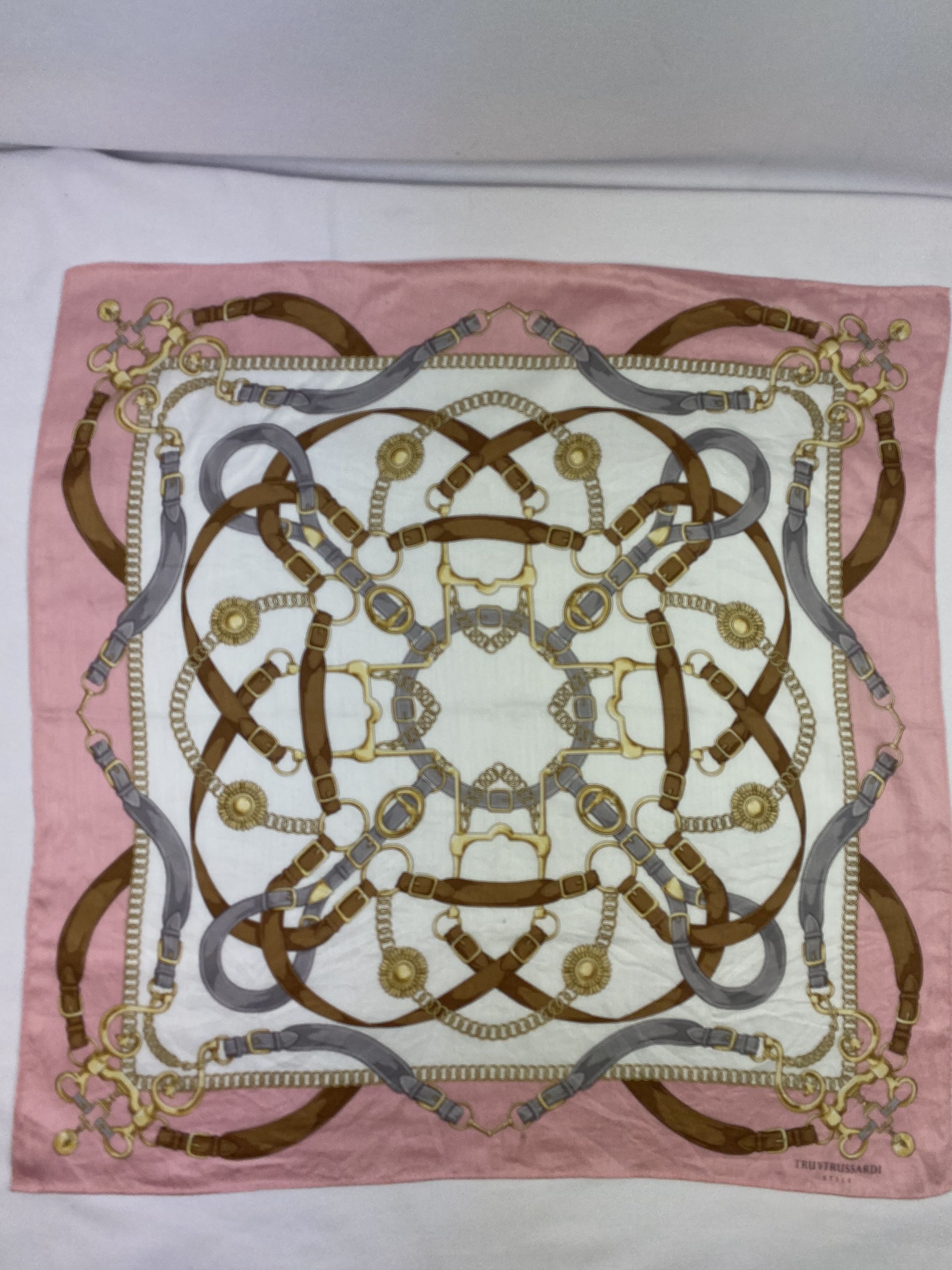 Trussardi × Vintage Trussardi Bandana / Handkerchief / Neckerchief Size ONE SIZE - 3 Thumbnail
