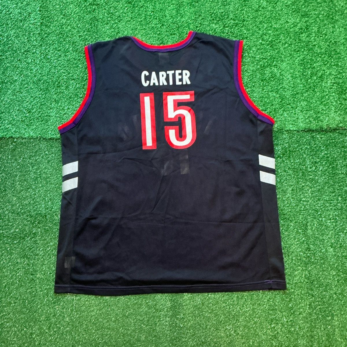 Champion Vintage 90s Champion NBA Toronto Raptors Vince Carter Jersey Size US L / EU 52-54 / 3 - 5 Thumbnail