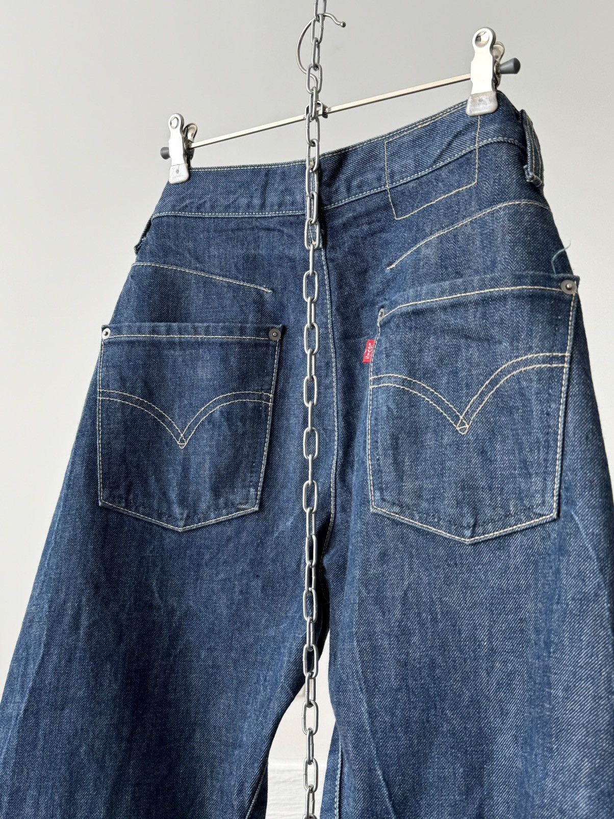 Levi's Vintage 00s Levi’s Engineered Twisted Jeans Pants Size US 28 / EU 44 - 7 Thumbnail