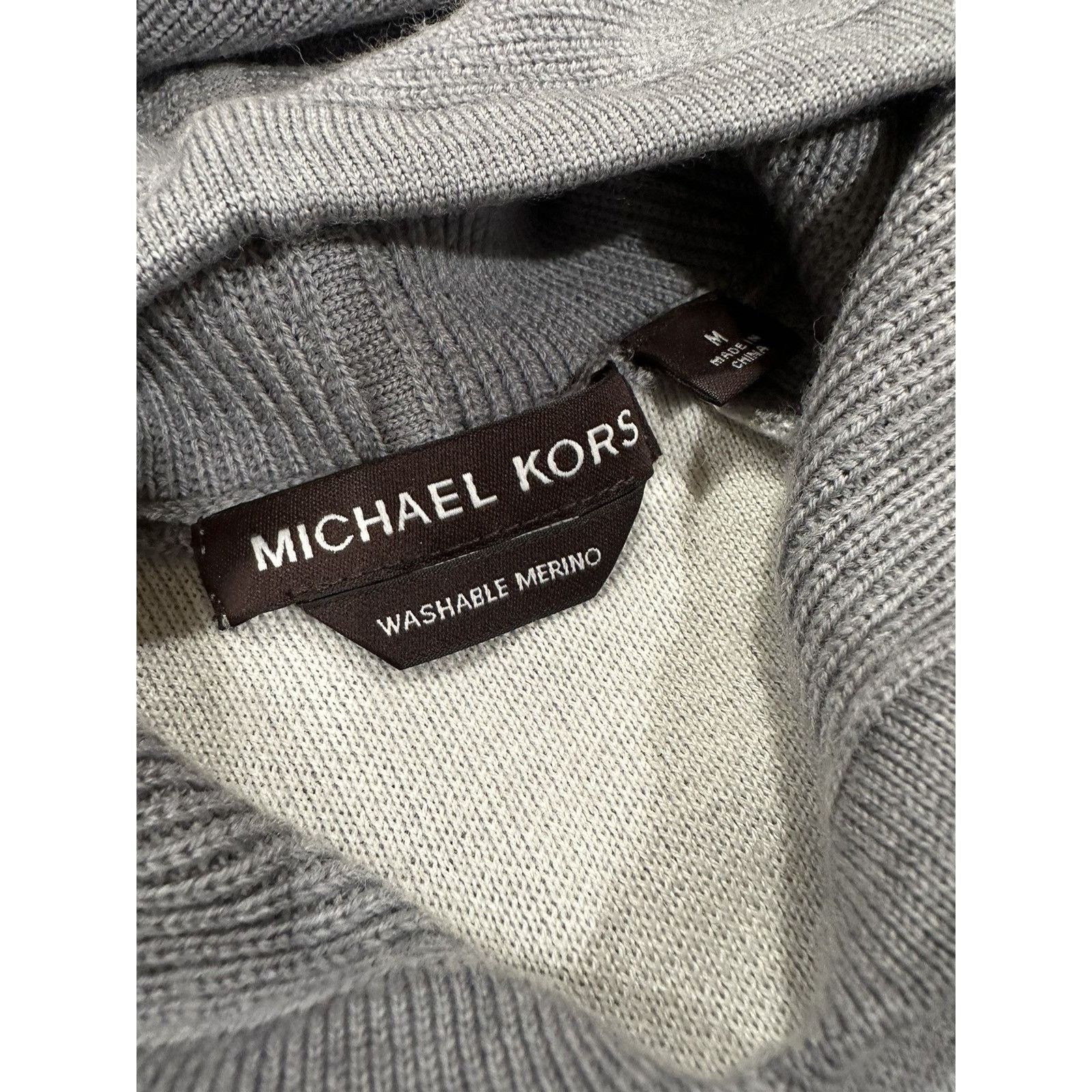 Michael Kors Michael Kors ‘KORS’ Merino Wool Hooded Sweatshirt Medium Size US M / EU 48-50 / 2 - 3 Thumbnail