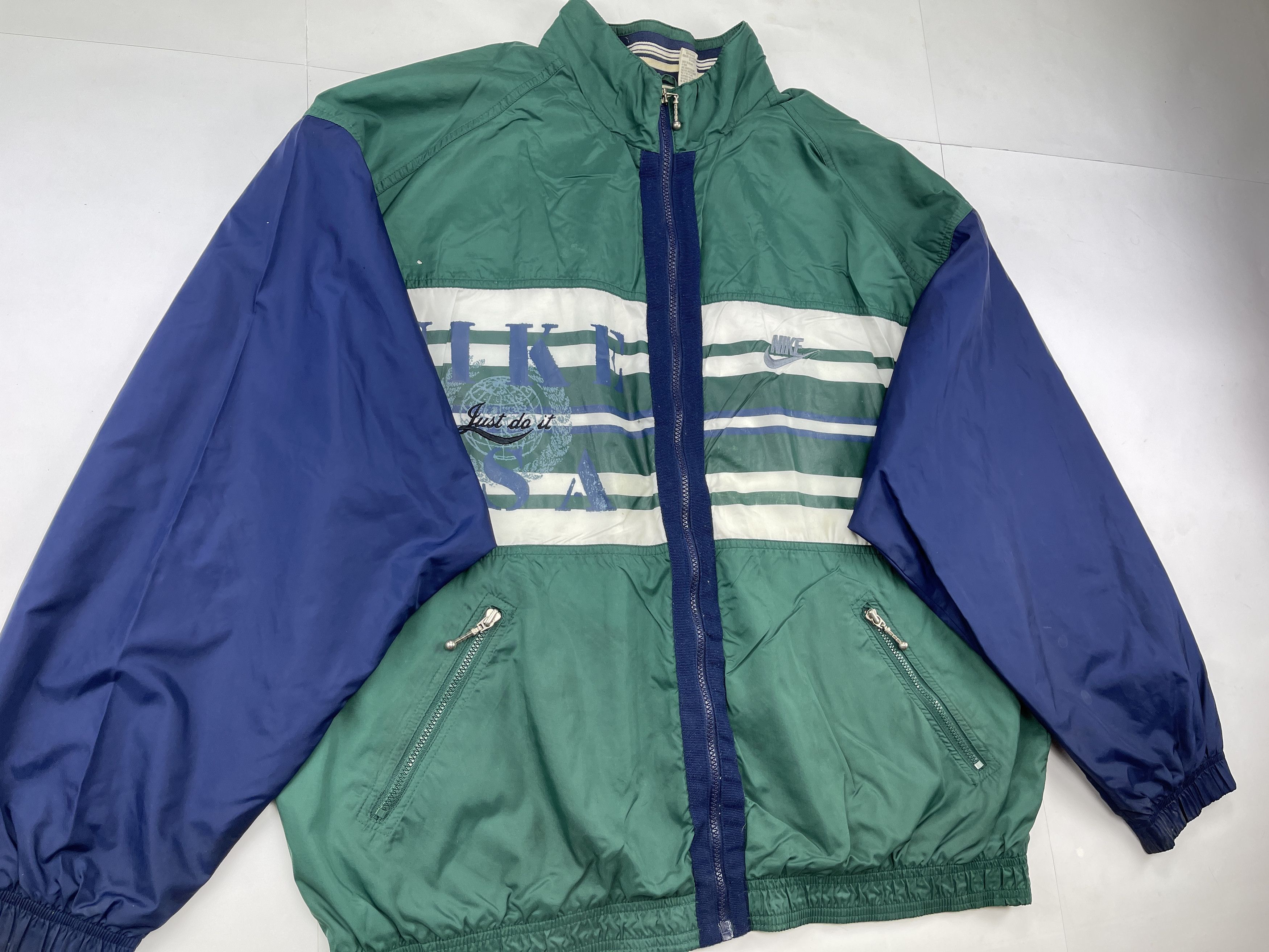 Nike Nike jacket, vintage track top, 90s skater 1990s Y2K XL Size US XL / EU 56 / 4 - 4 Thumbnail