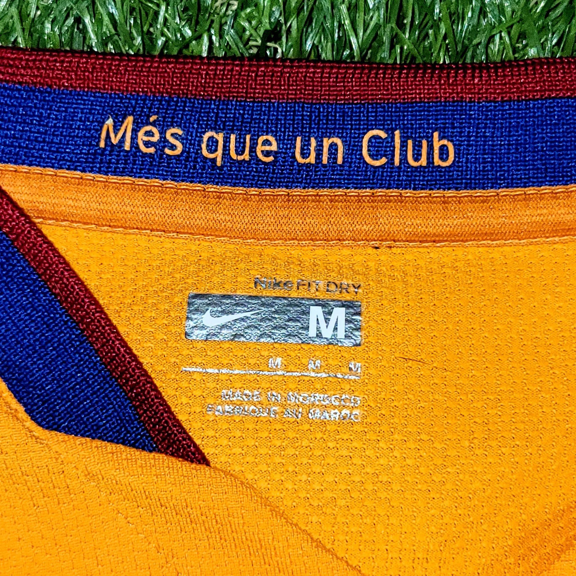 Nike Messi Barcelona 2007 2008 Third Long Sleeve Soccer Jersey M Size US M / EU 48-50 / 2 - 6 Thumbnail