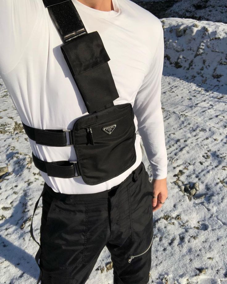 Prada Prada Tactical Chest Rig 2018 Runway Size ONE SIZE - 4 Thumbnail