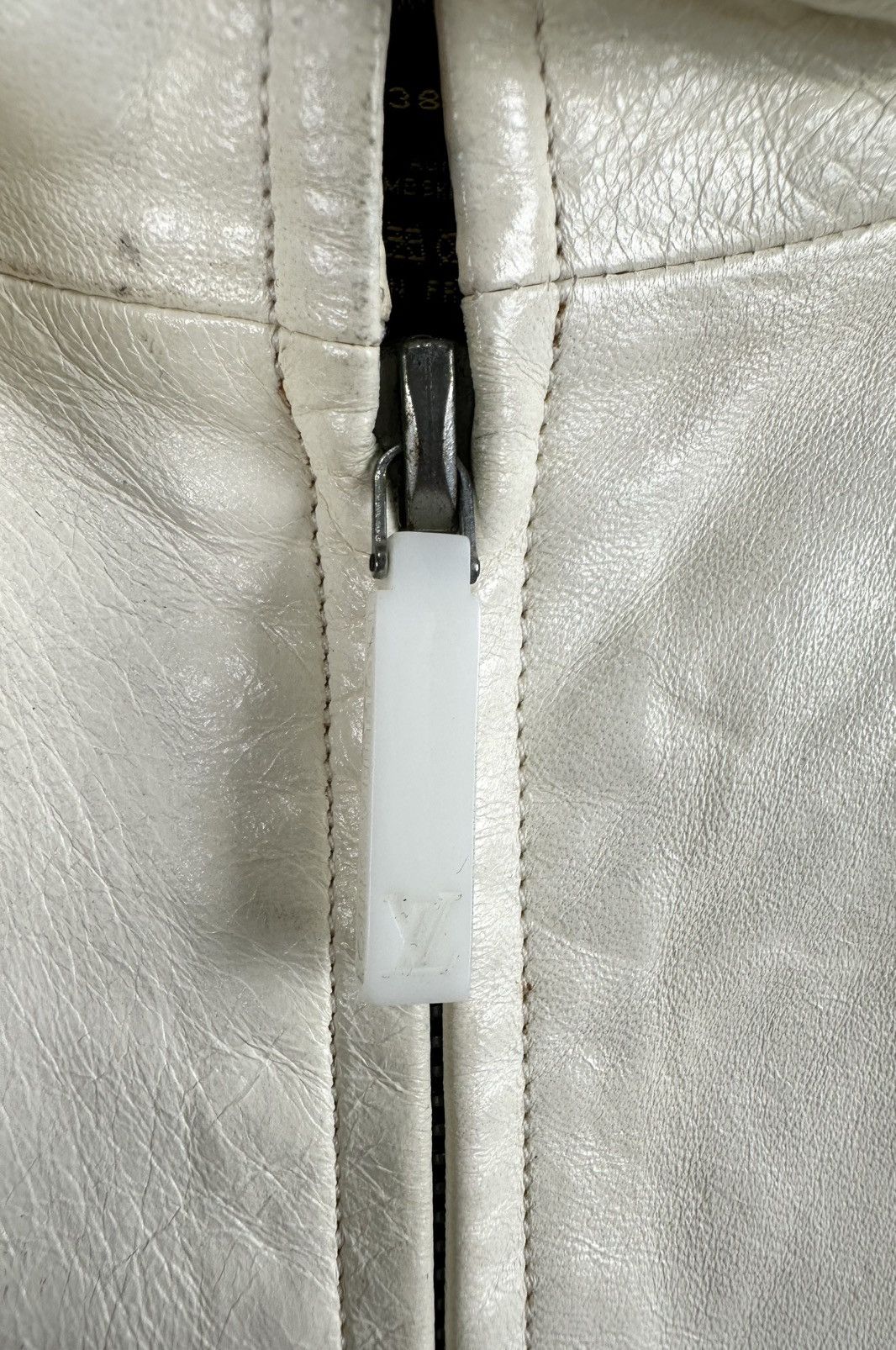 Louis Vuitton Louis Vuitton - Lambskin Leather Biker Jacket - Multi Straps Size XS / US 0-2 / IT 36-38 - 12 Thumbnail