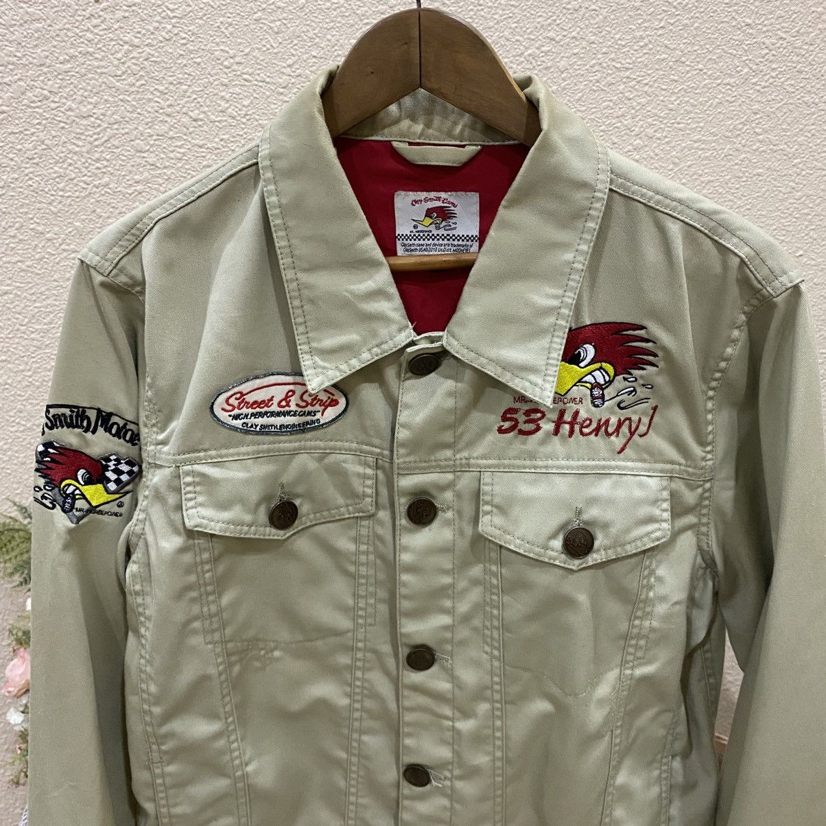 Vintage ☀️Vintage Rod & Custom embroidered logo racing jacket Size US M / EU 48-50 / 2 - 3 Thumbnail