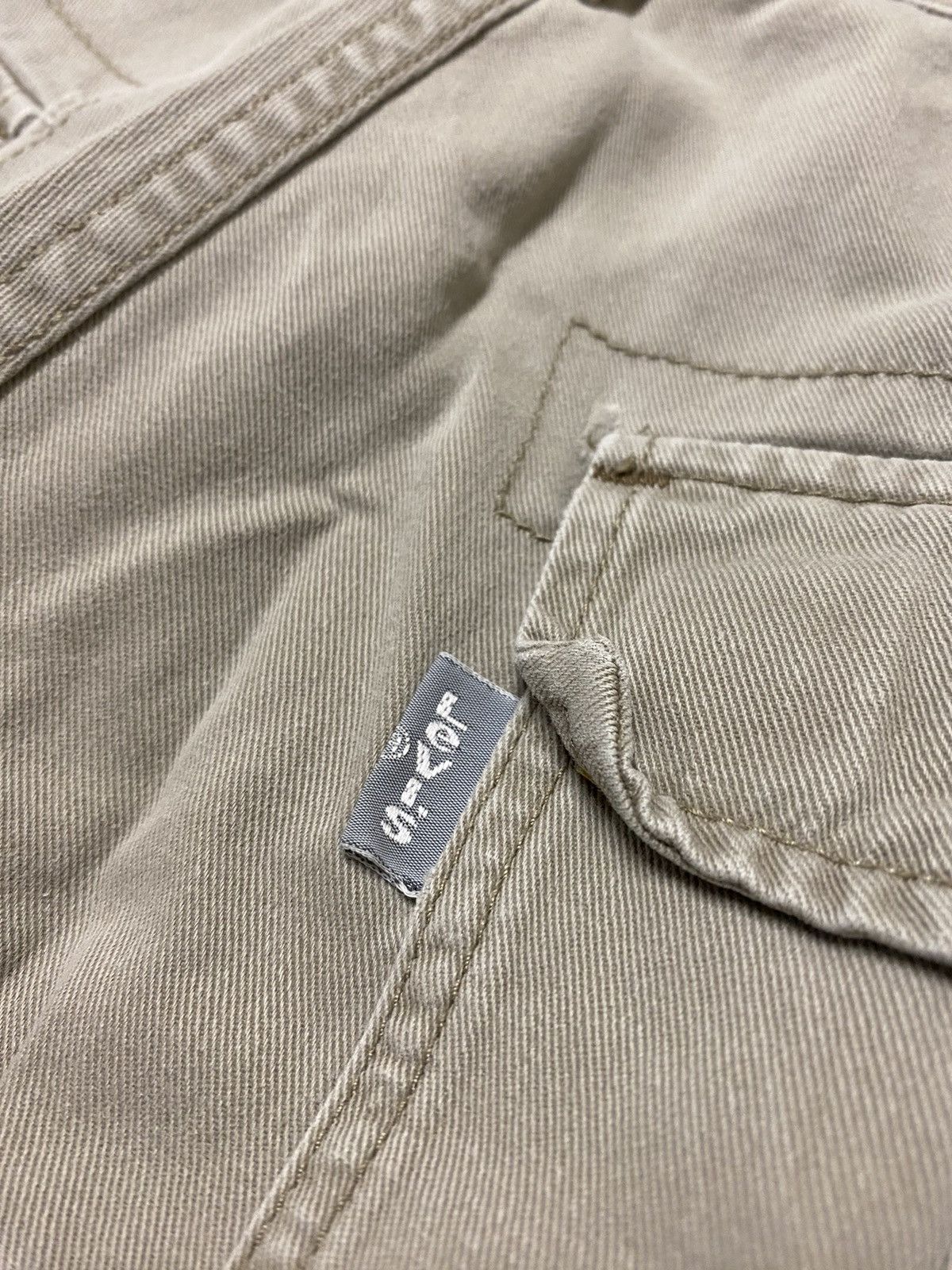 Levi's Y2K Levi’s Baggy Silver tab Trooper Cargos Cream Khaki Size US 36 / EU 52 - 3 Thumbnail