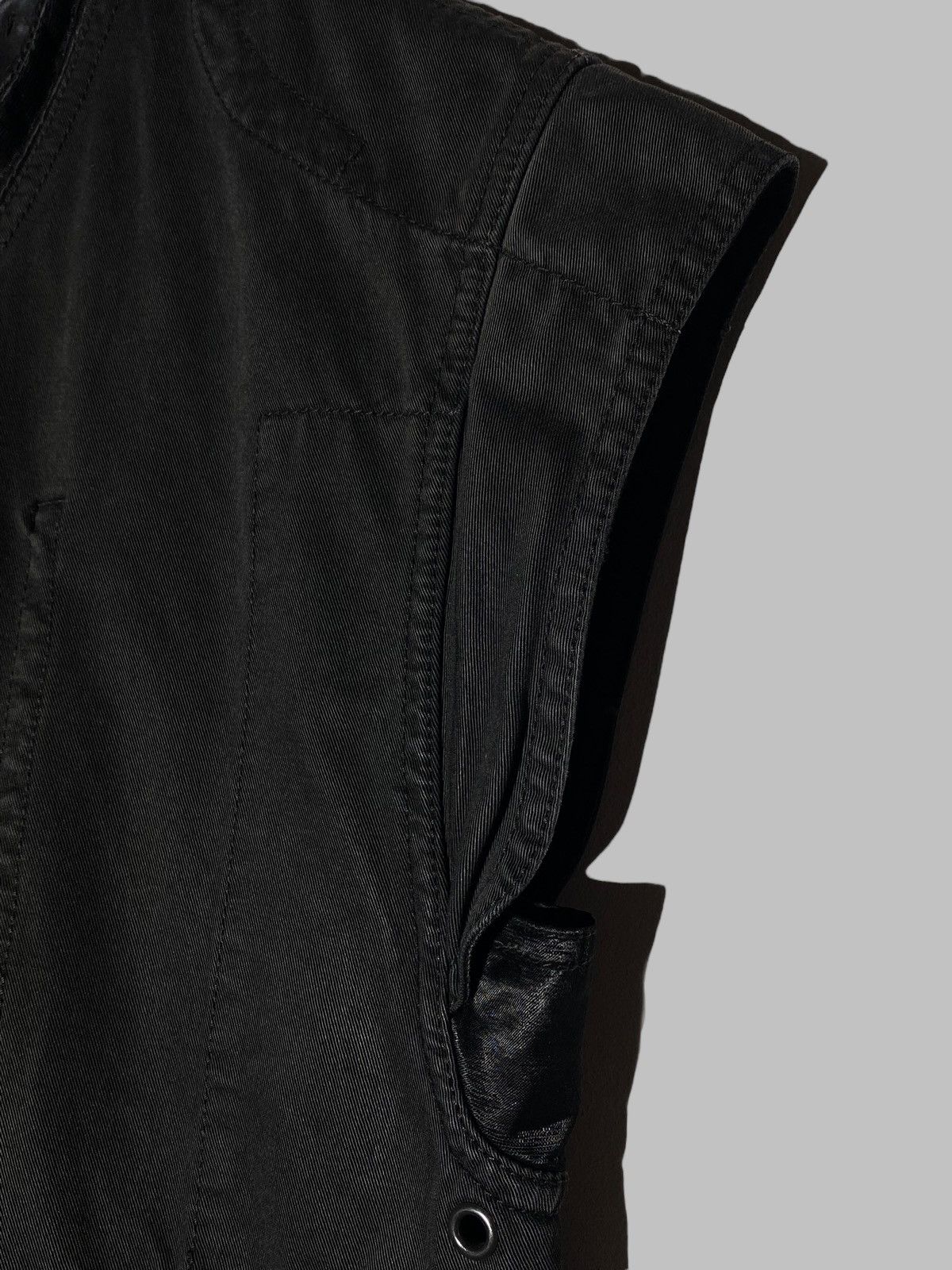 Prada Vintage 1990s Prada Avant Garde Archive Hook Detail Vest Size US S / EU 44-46 / 1 - 9 Thumbnail