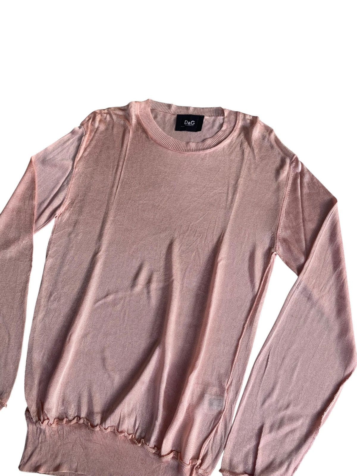 Dolce & Gabbana Dolce & Gabana Glitter Pink Knitwear Sweater Size US M / EU 48-50 / 2 - 3 Thumbnail