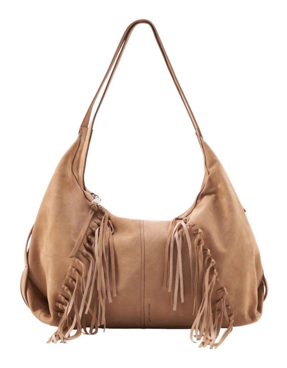 Vintage FredsBruder suede Leather fringe tan shoulder handbags Size ONE SIZE - 1 Thumbnail