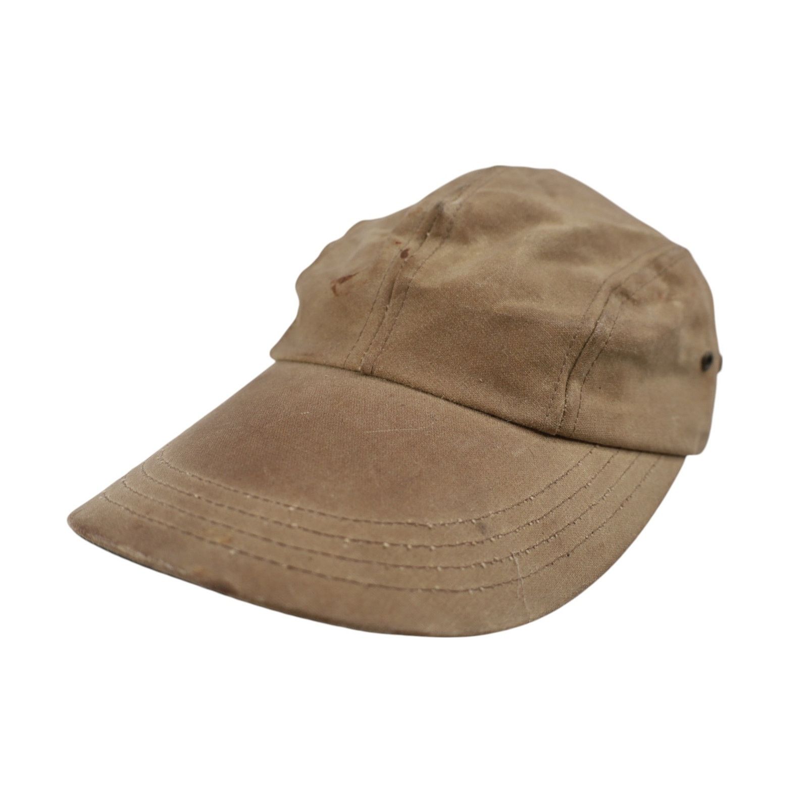 Filson × Vintage True Vintage C.C. Filson Long Bill Waxed Cotton 5 Panel Cap Size ONE SIZE - 1 Thumbnail