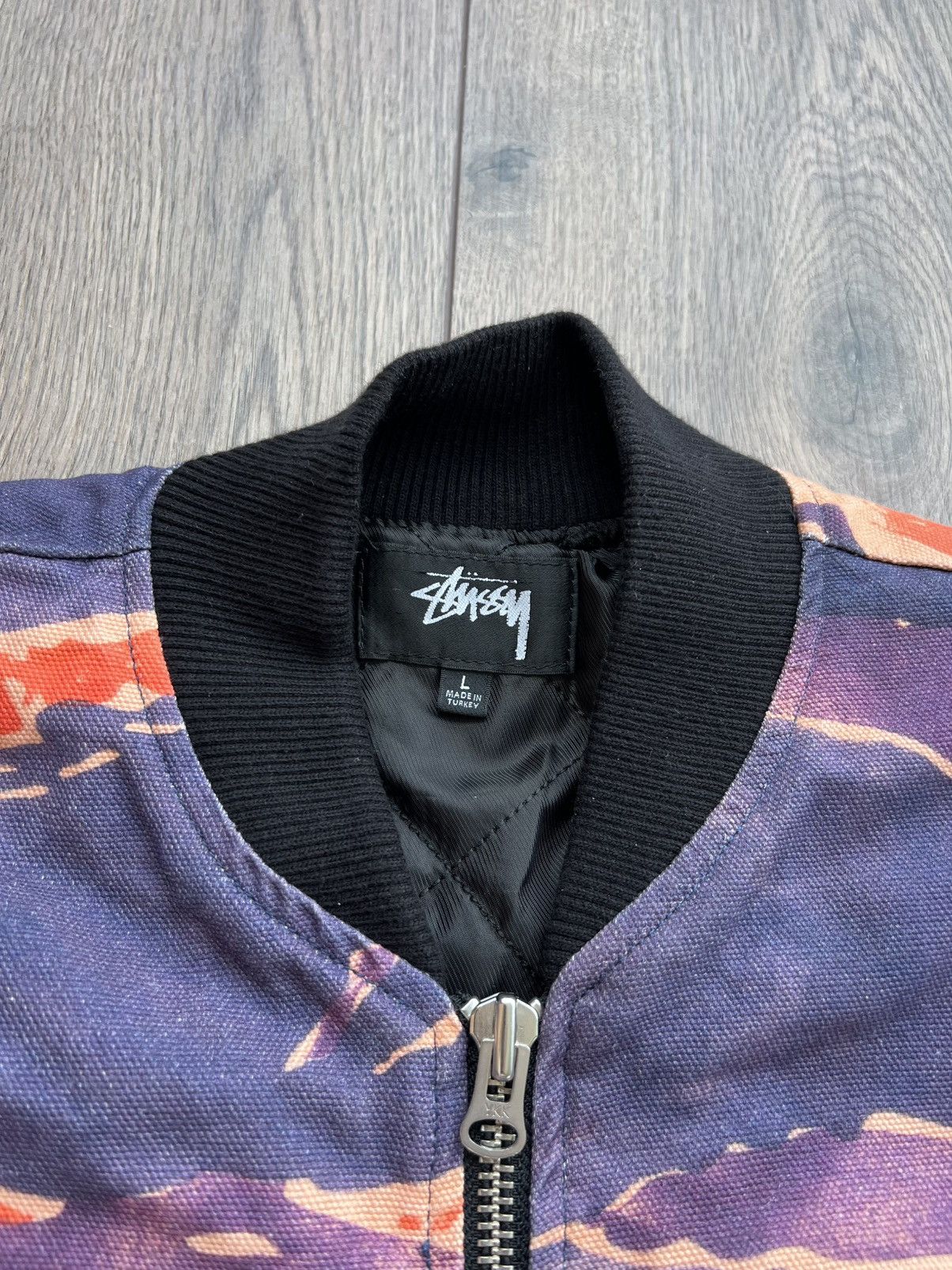 Stussy x Lucien Smith Tigris Bomber Jacket Large