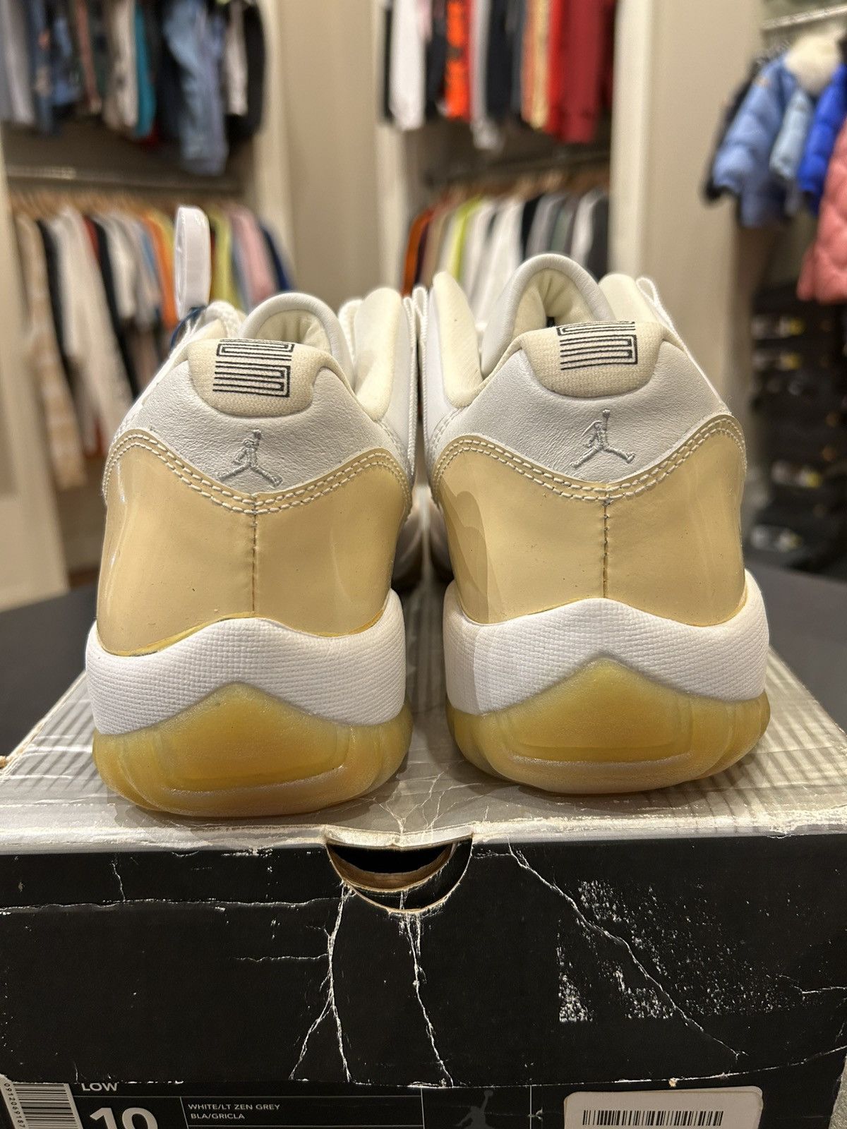 Jordan Brand Jordan 11 Retro Low ‘Zen Grey’ Size US 10 / EU 43 - 4 Thumbnail