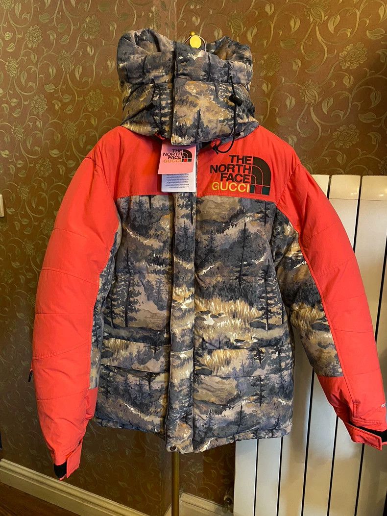 Gucci The north face co-branded limited edition down jacket