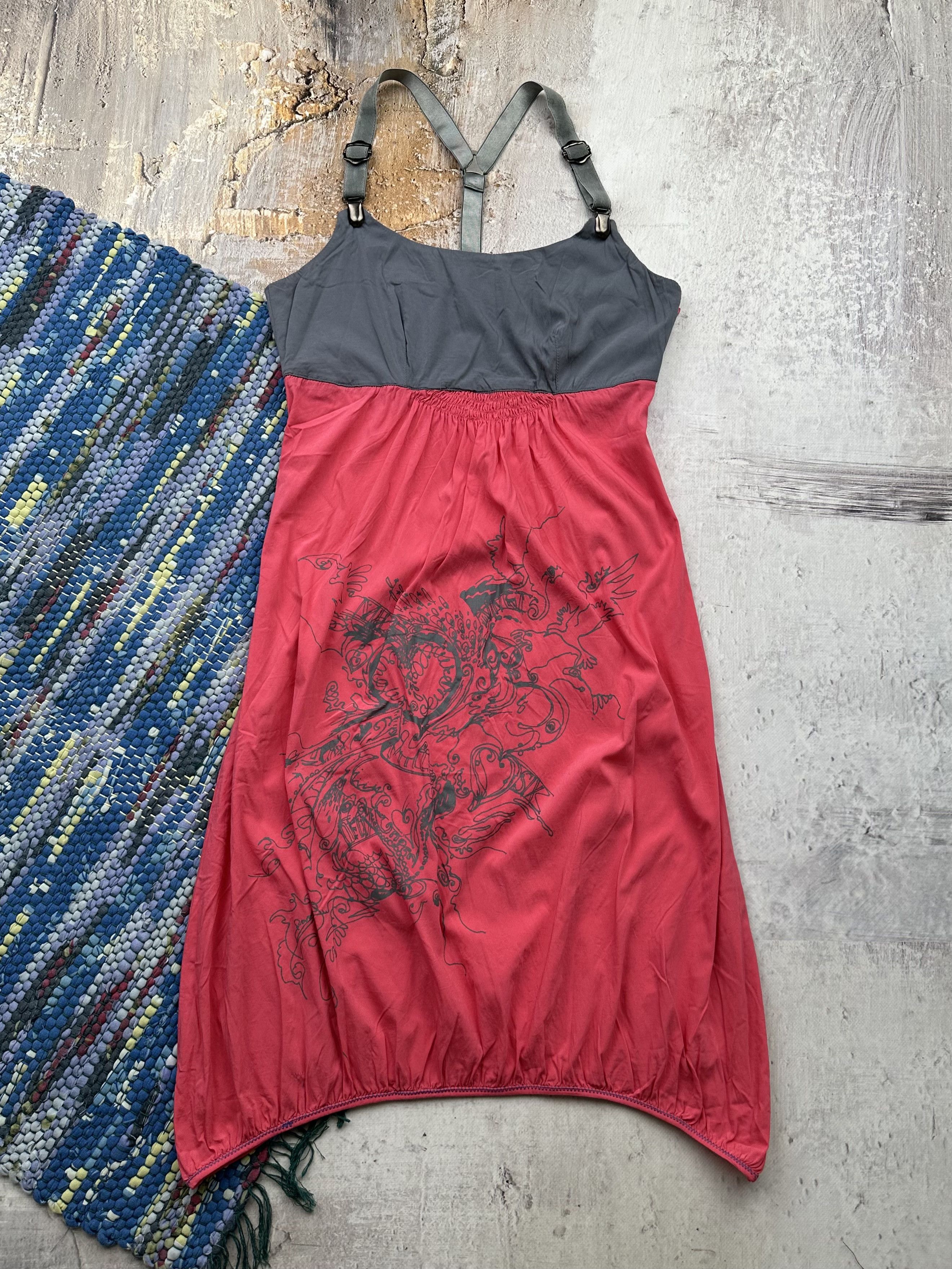 Japanese Brand Vintage Midi Dress A30(543) Size M / US 6-8 / IT 42-44 - 1 Thumbnail