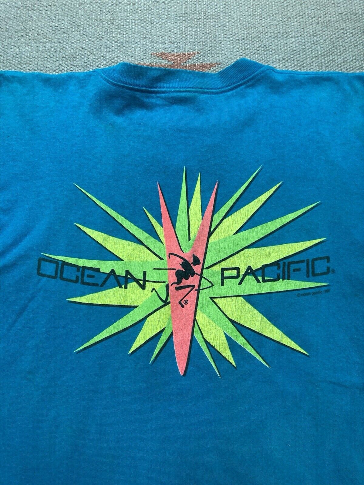 Ocean Pacific × Vintage Vtg 90s t shirt ocean pacific OP surf skate single stitch S Size US S / EU 44-46 / 1 - 3 Thumbnail