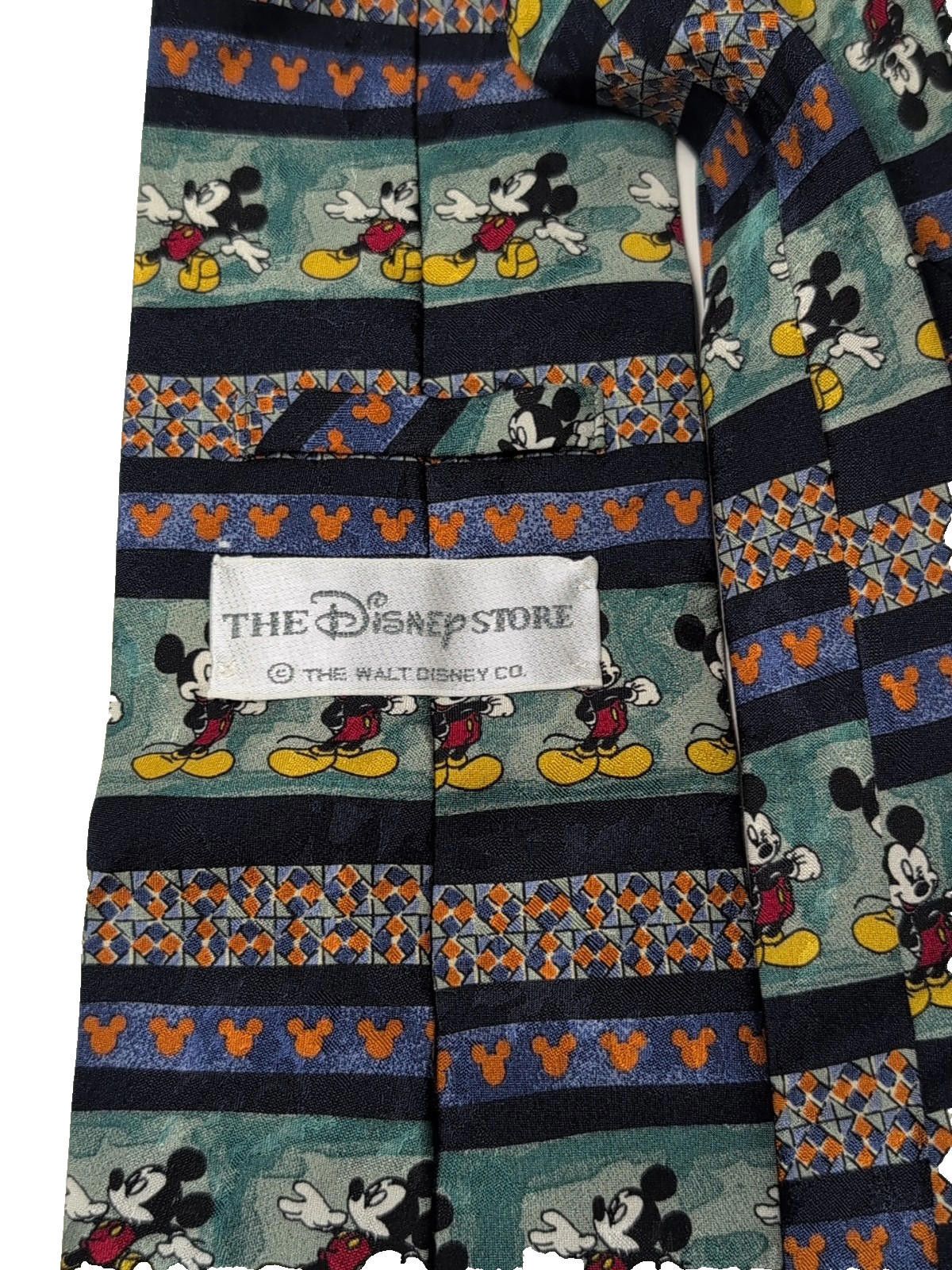 Disney Disney Store Mickey Mouse Silk Tie Stripe Pattern Vintage Size ONE SIZE - 6 Thumbnail