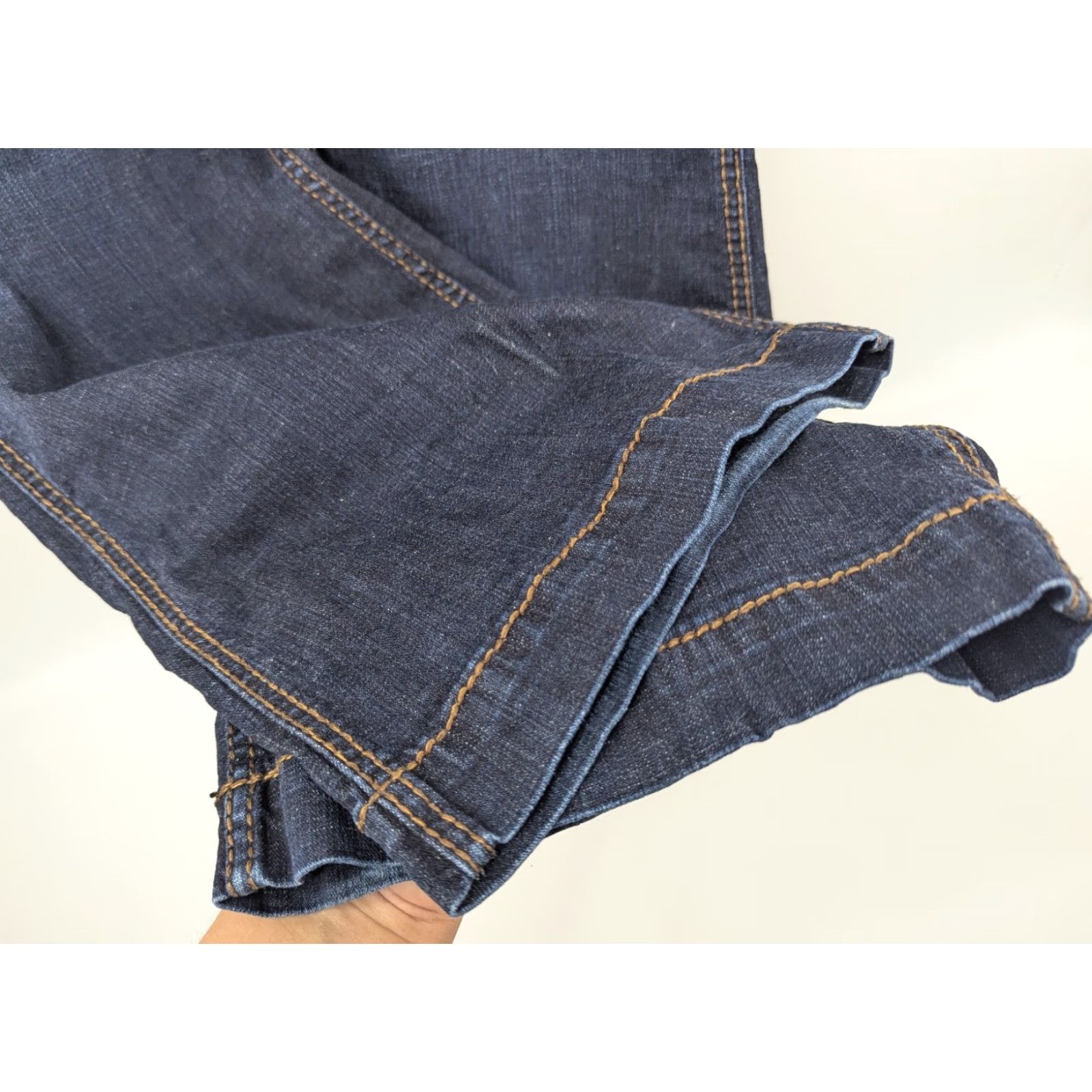 Vintage Shyanne Jeans Women Wide-Leg 28x32 Blue Dark Wash Denim Country Casual Regular Joins Women's Clothing Size 28" / US 6 / IT 42 - 3 Thumbnail