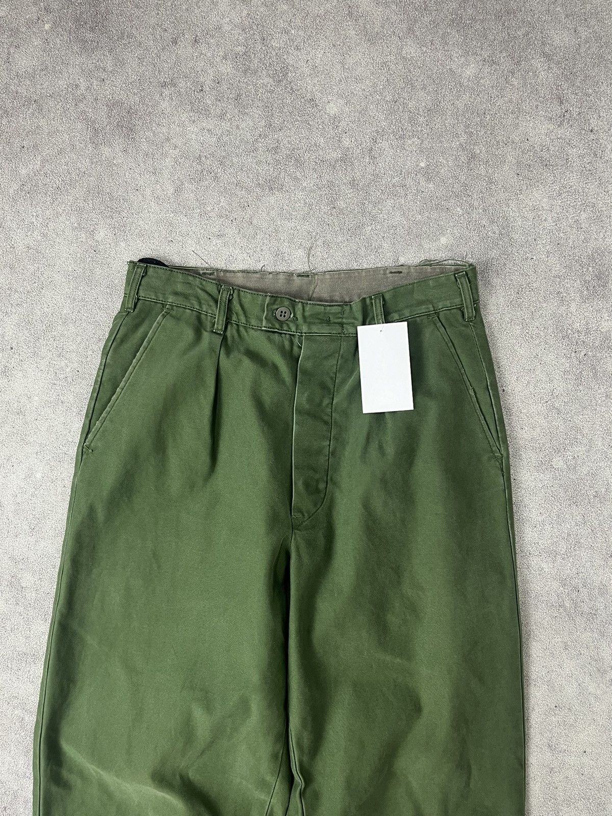 Japanese Brand × Vintage C44 swedish military trouser pants Size US 29 - 2 Thumbnail