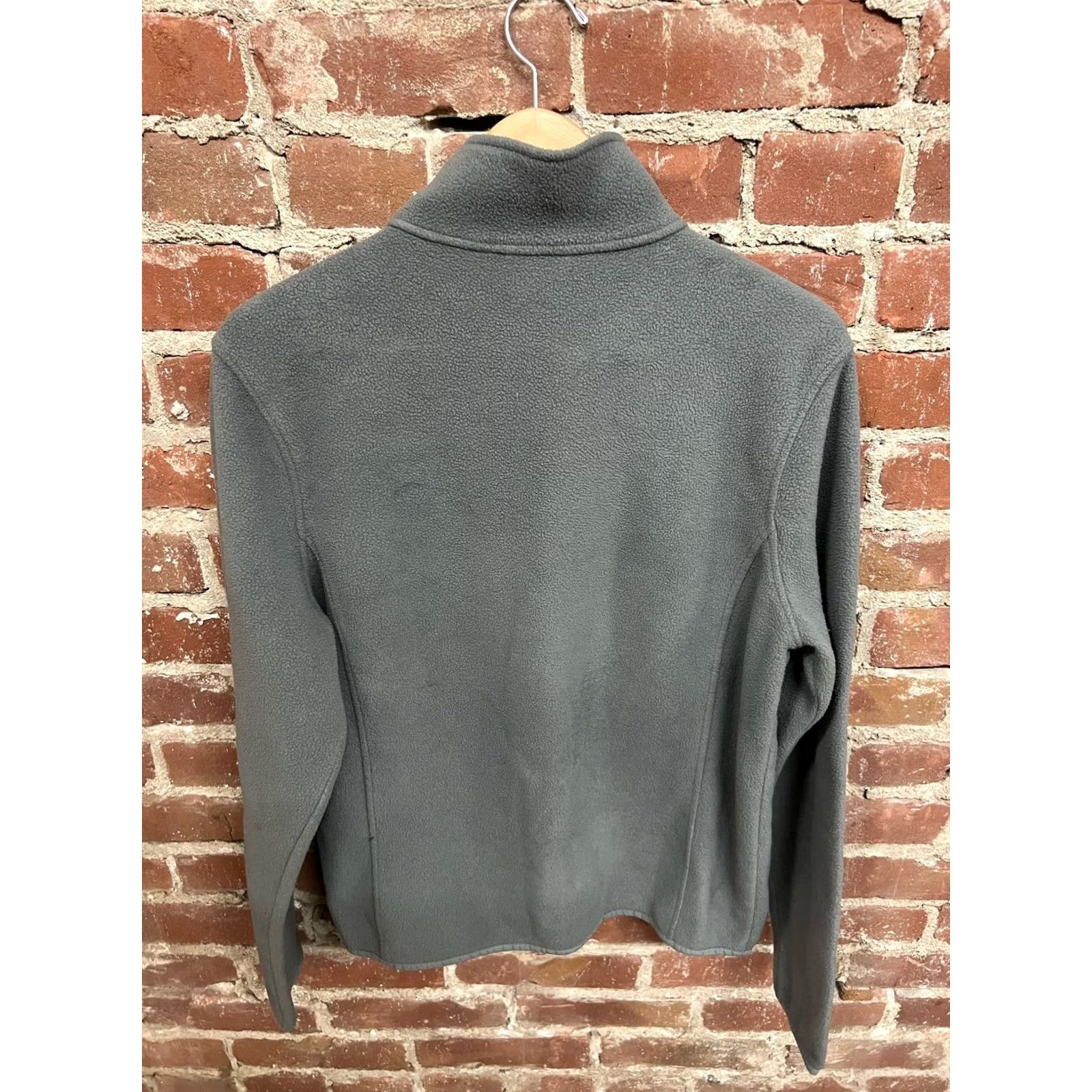 Vintage VINTAGE L.L. Bean Fleece Hoodie Jacket Red/Yellow Small Womens USA 80s 90s Outdoor Packable Logo Zip Pockets 1/2 Zip Size S / US 4 / IT 40 - 3 Thumbnail