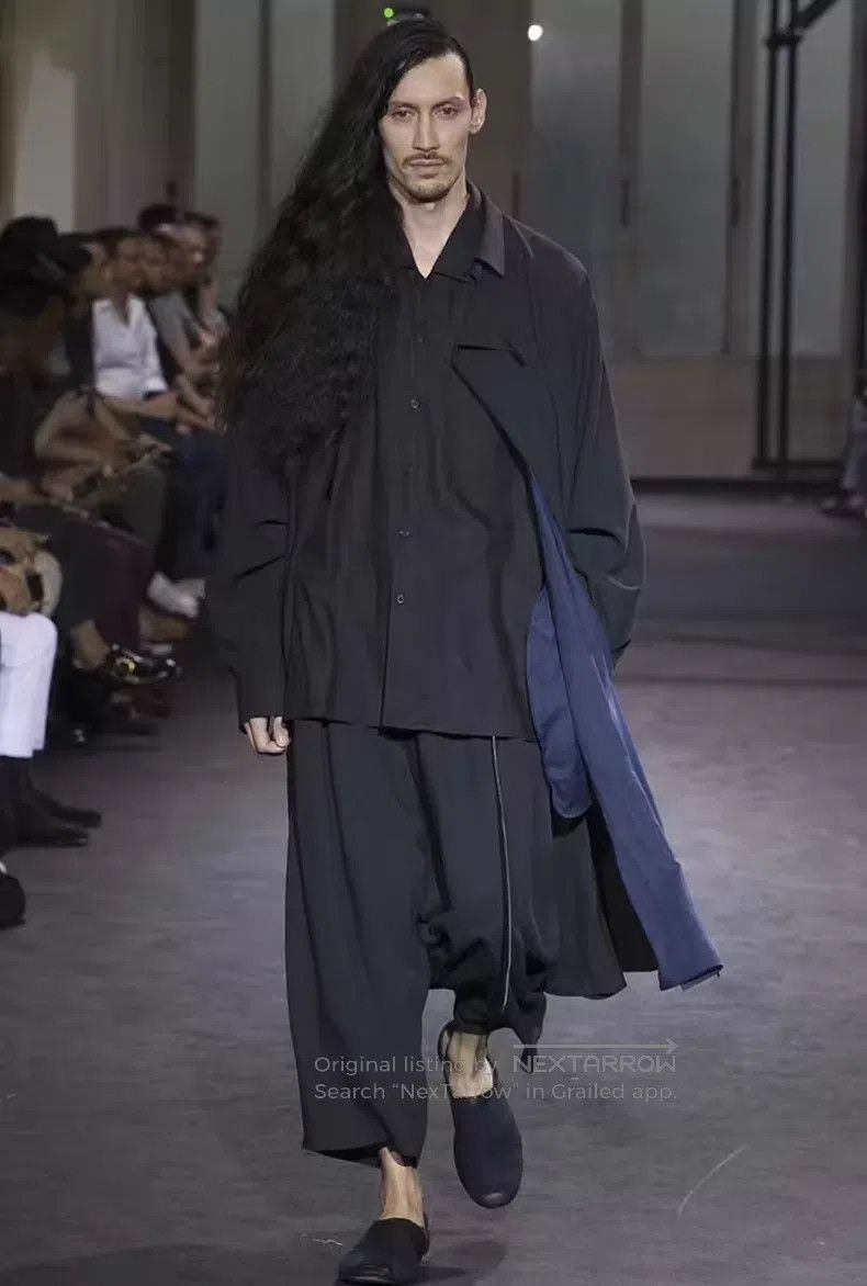 Yohji Yamamoto Yohji Yamamoto Deconstructed Patchwork Windbreaker coat Size US XL / EU 56 / 4 - 9 Thumbnail