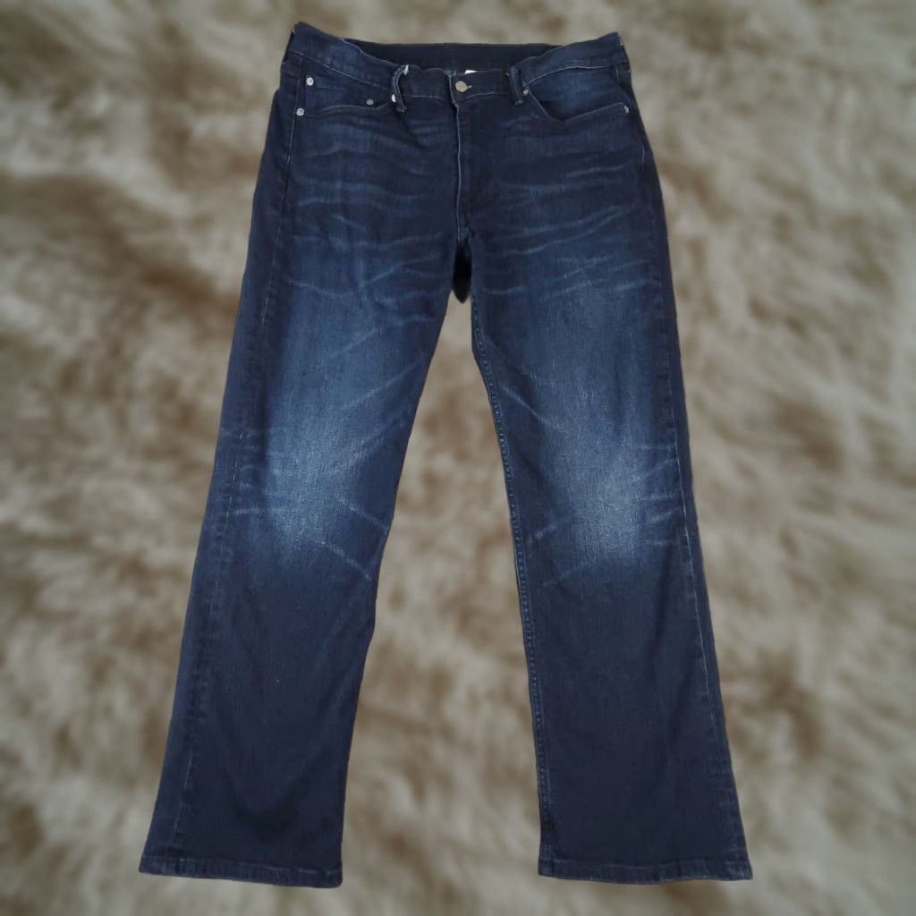 Levi's Levis 514 Jeans Mens Straight Leg Blue 38x30 Regular Fit Cotton Size US 38 / EU 54 - 1 Thumbnail