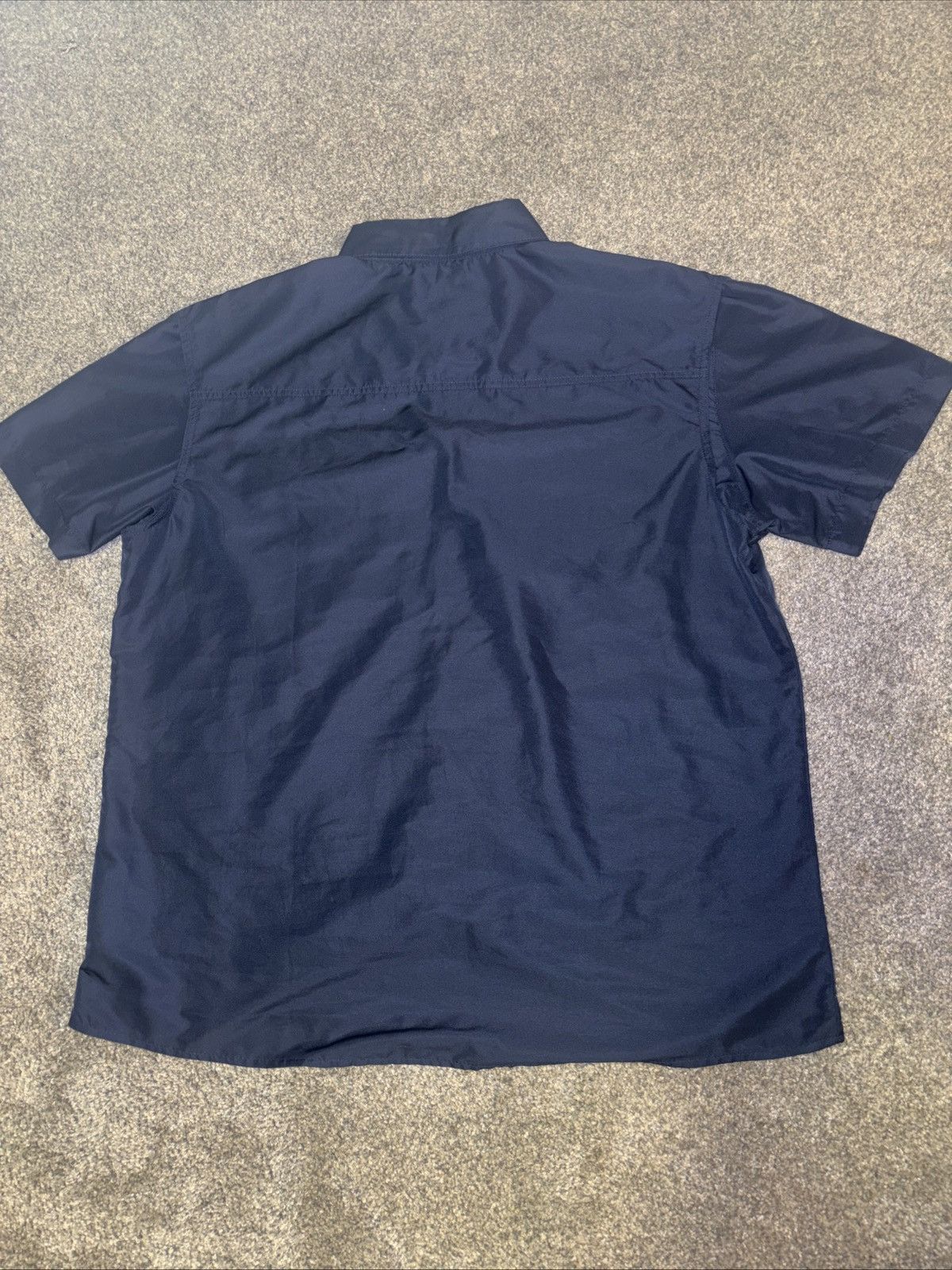 Pacific Trail Pacific Trail Men's Navy Blue Short Sleeve Shirt Size XL Size US XL / EU 56 / 4 - 6 Thumbnail