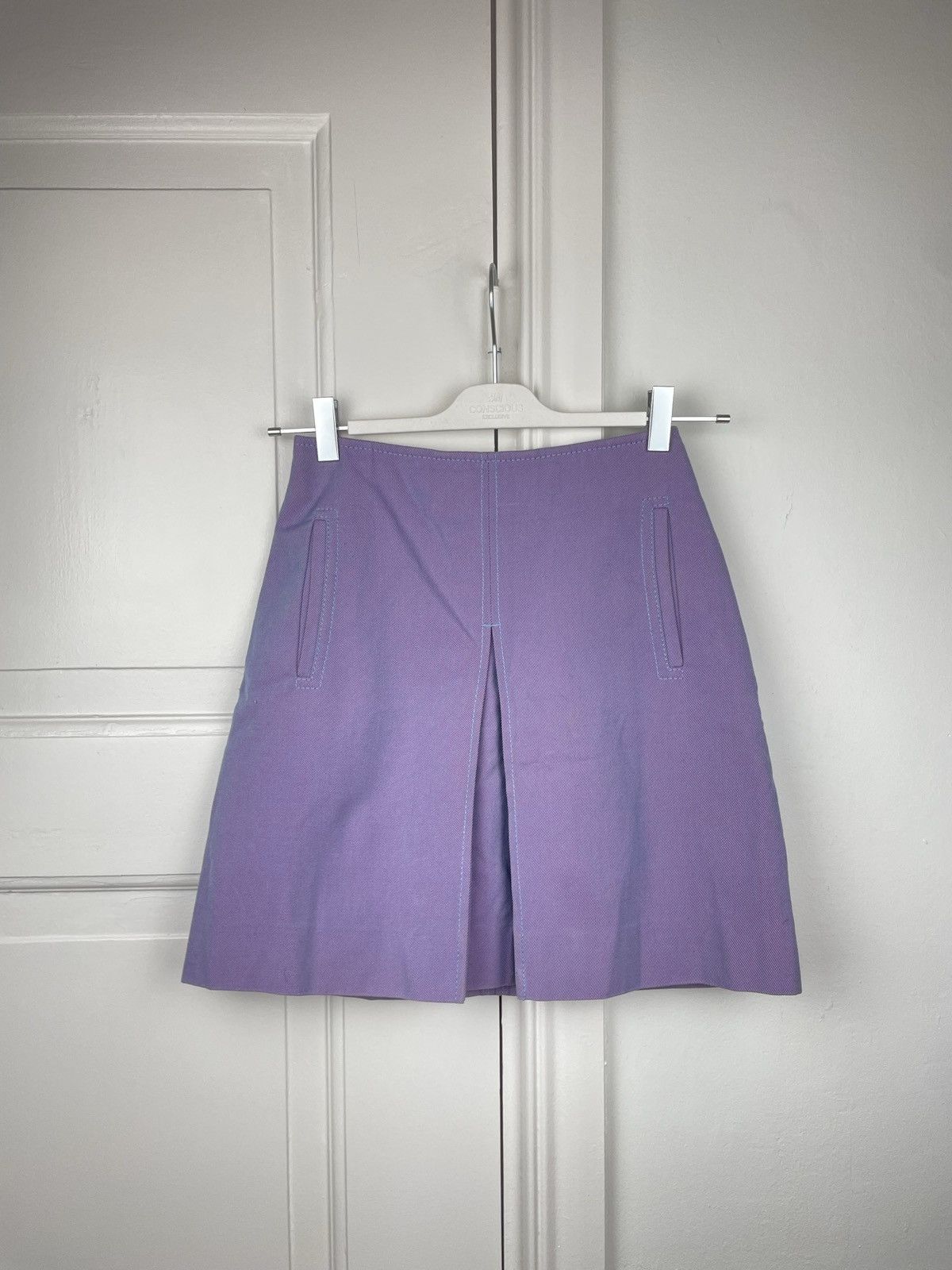 Acne Studios Acne Studios karola purple skirt ctn tw PSS16 Size 24" / US 00 / IT 34 - 3 Thumbnail