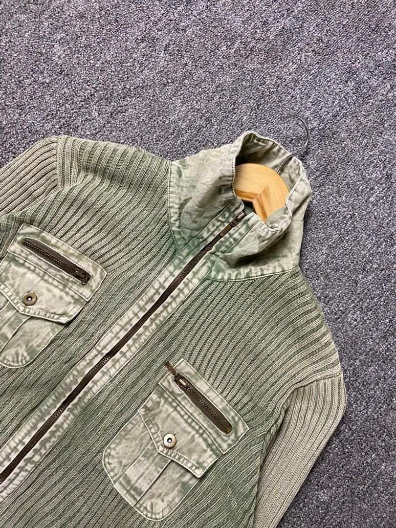 Japanese Brand Roux Di Perfe Brand Multipocket Knitwear Jacket (192) Size XXS / US 00 / IT 34 - 8 Thumbnail