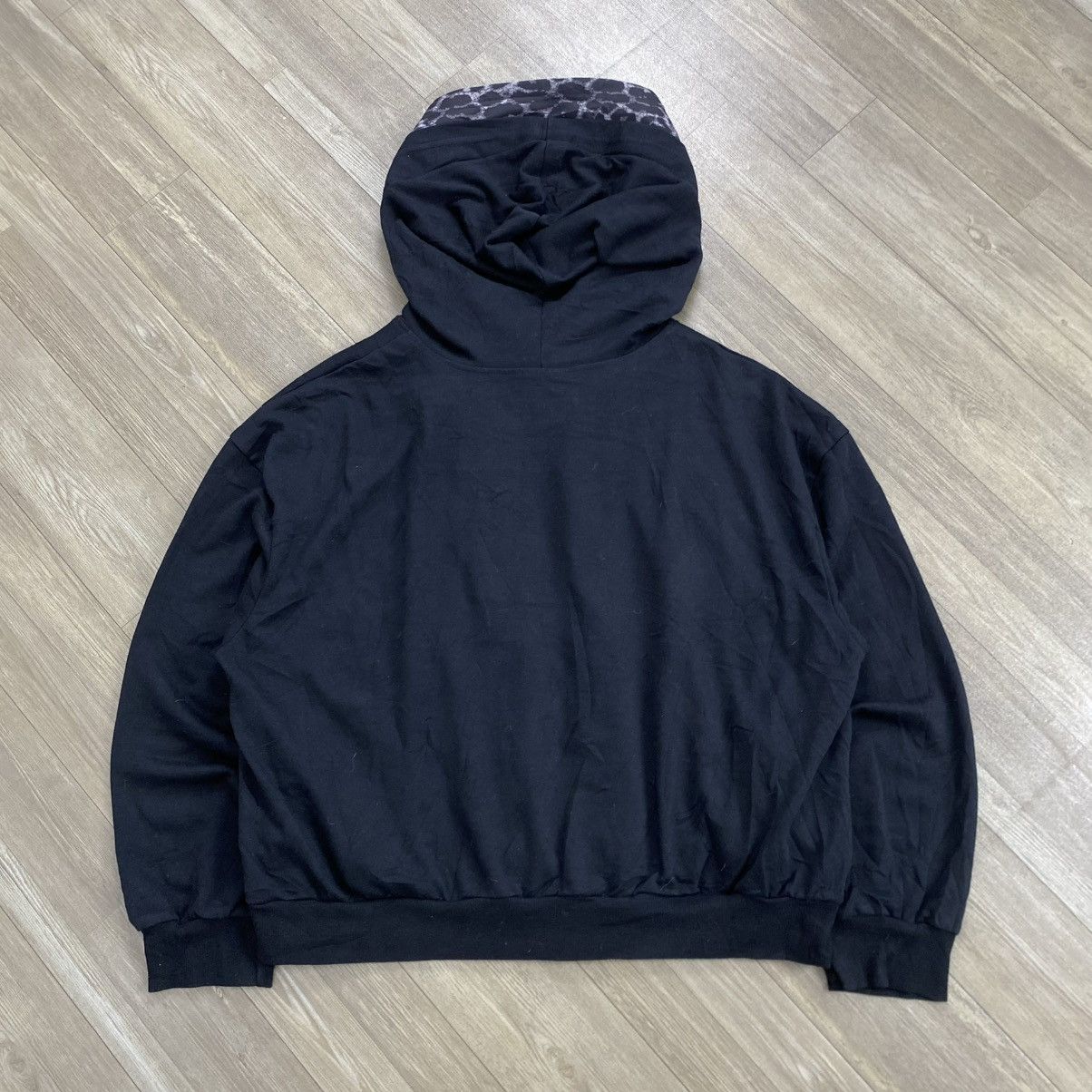 If Six Was Nine 2000s Chrome Hearts Style Cross Lgb Double Layers Zip Hoodie Size US M / EU 48-50 / 2 - 14 Thumbnail