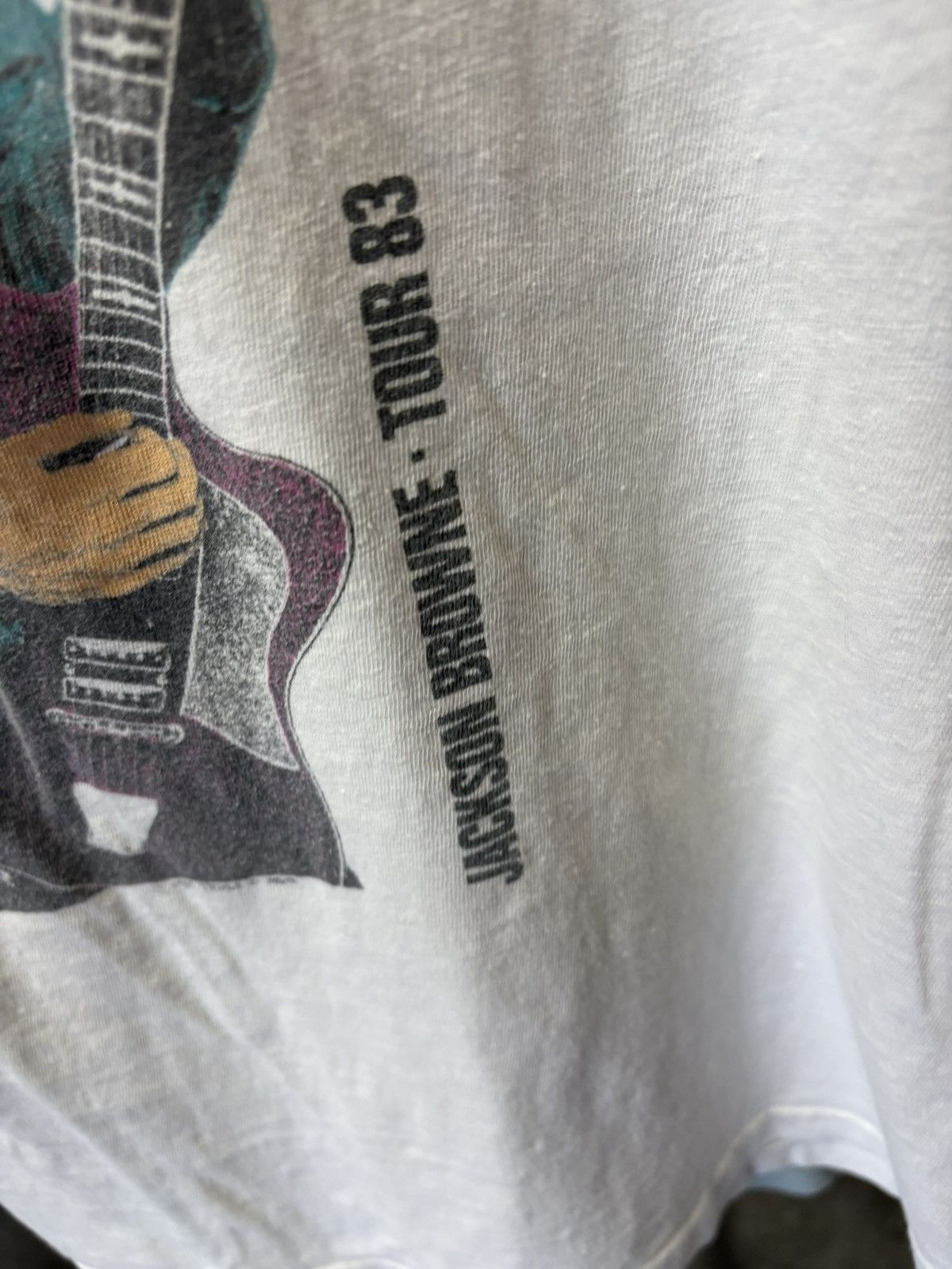 Band Tees 1983 Jackson Browne tour tank top Size US L / EU 52-54 / 3 - 3 Thumbnail