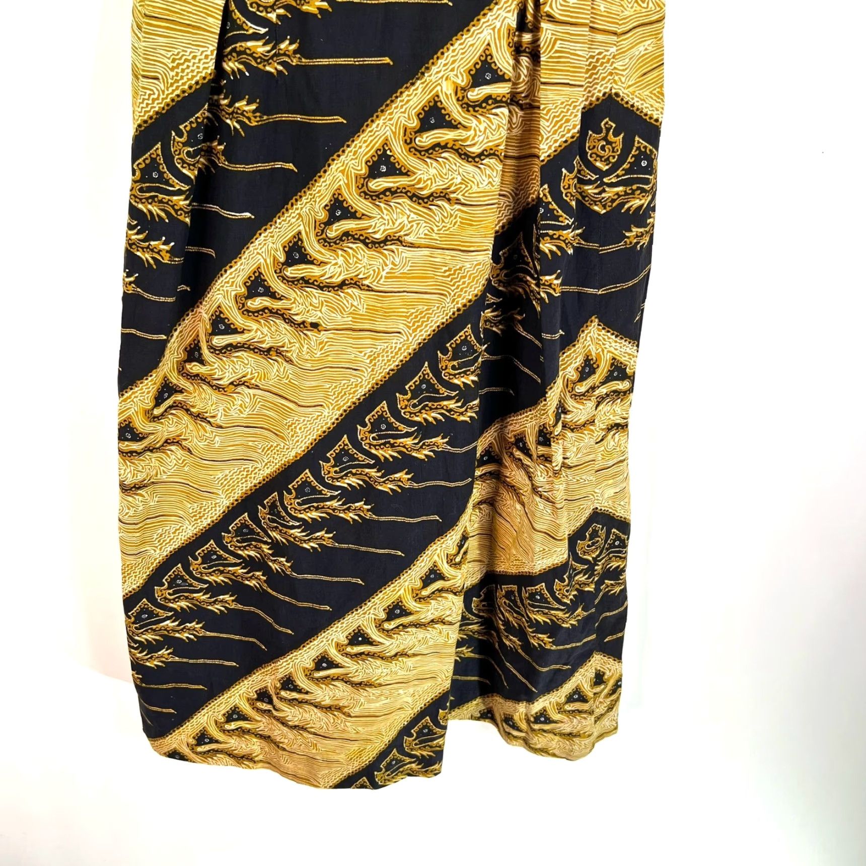 Vintage Vintage Wonems Dress Black And Gold M Size M / US 6-8 / IT 42-44 - 4 Thumbnail