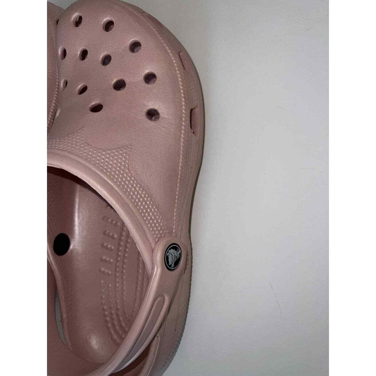 Crocs Classic Clog Blush Pink Women 10-11 / Men 8-9. Gently Used. Size US 10 / IT 40 - 2 Thumbnail