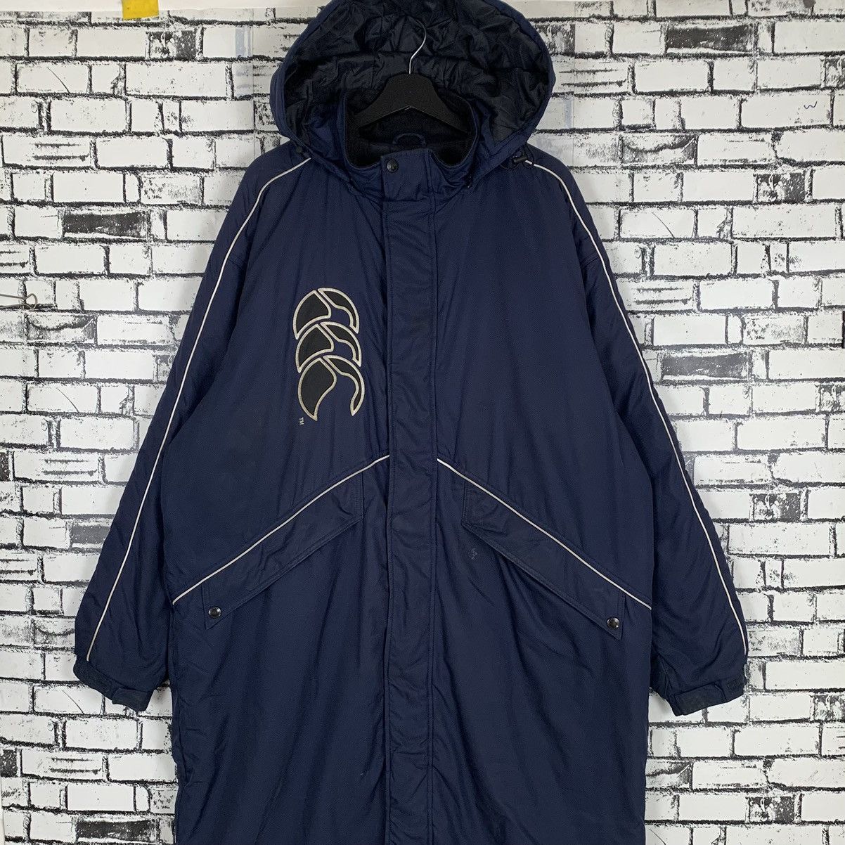 Canterbury of New Zealand × Designer × Vintage Vintage Canterbury Long Coach Jacket Size US XL / EU 56 / 4 - 1 Thumbnail
