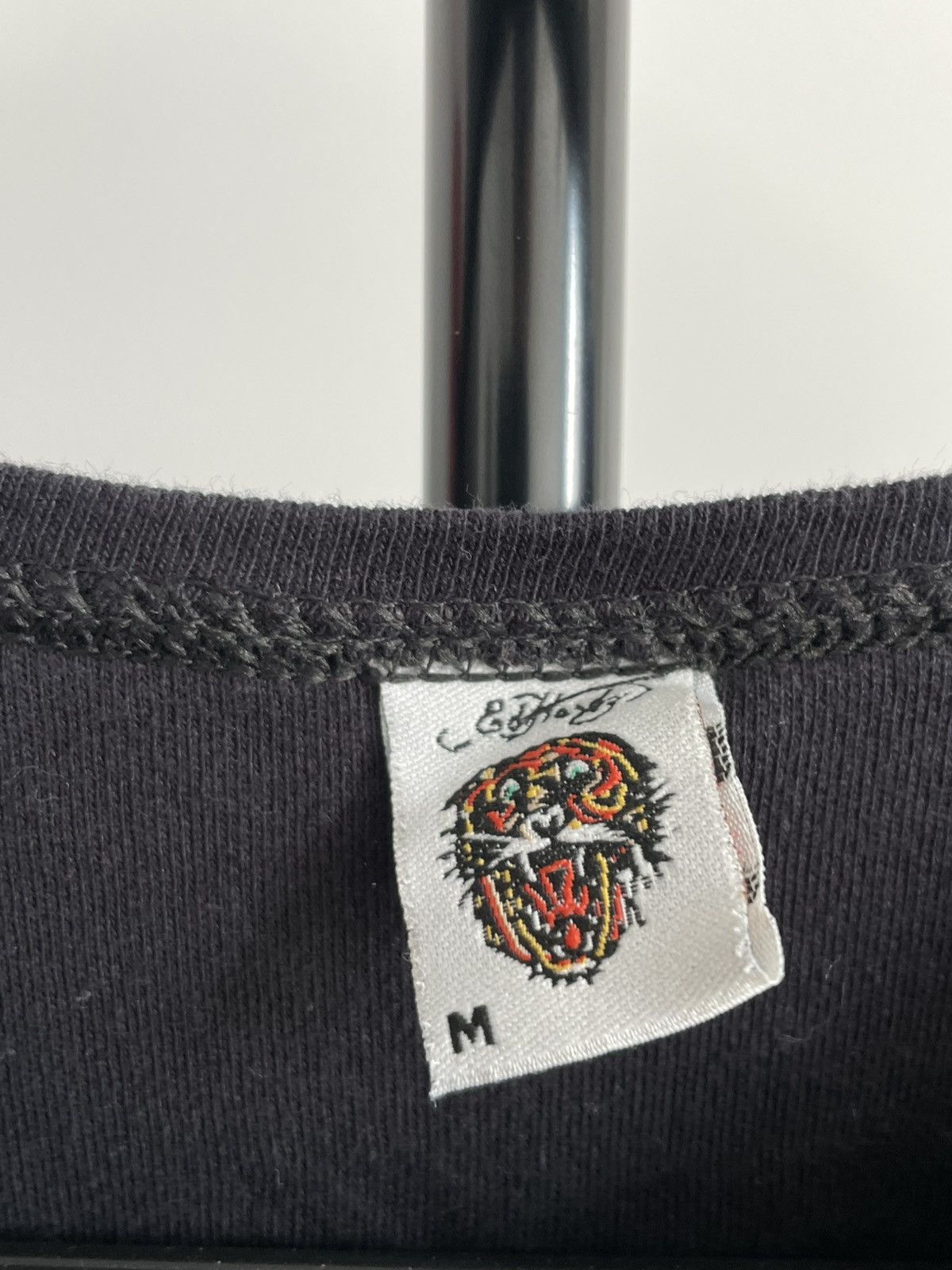 Ed Hardy Vintage Y2K Ed Hardy 00’s Skull Heart T-Shirt Japan RARE Size M / US 6-8 / IT 42-44 - 8 Thumbnail
